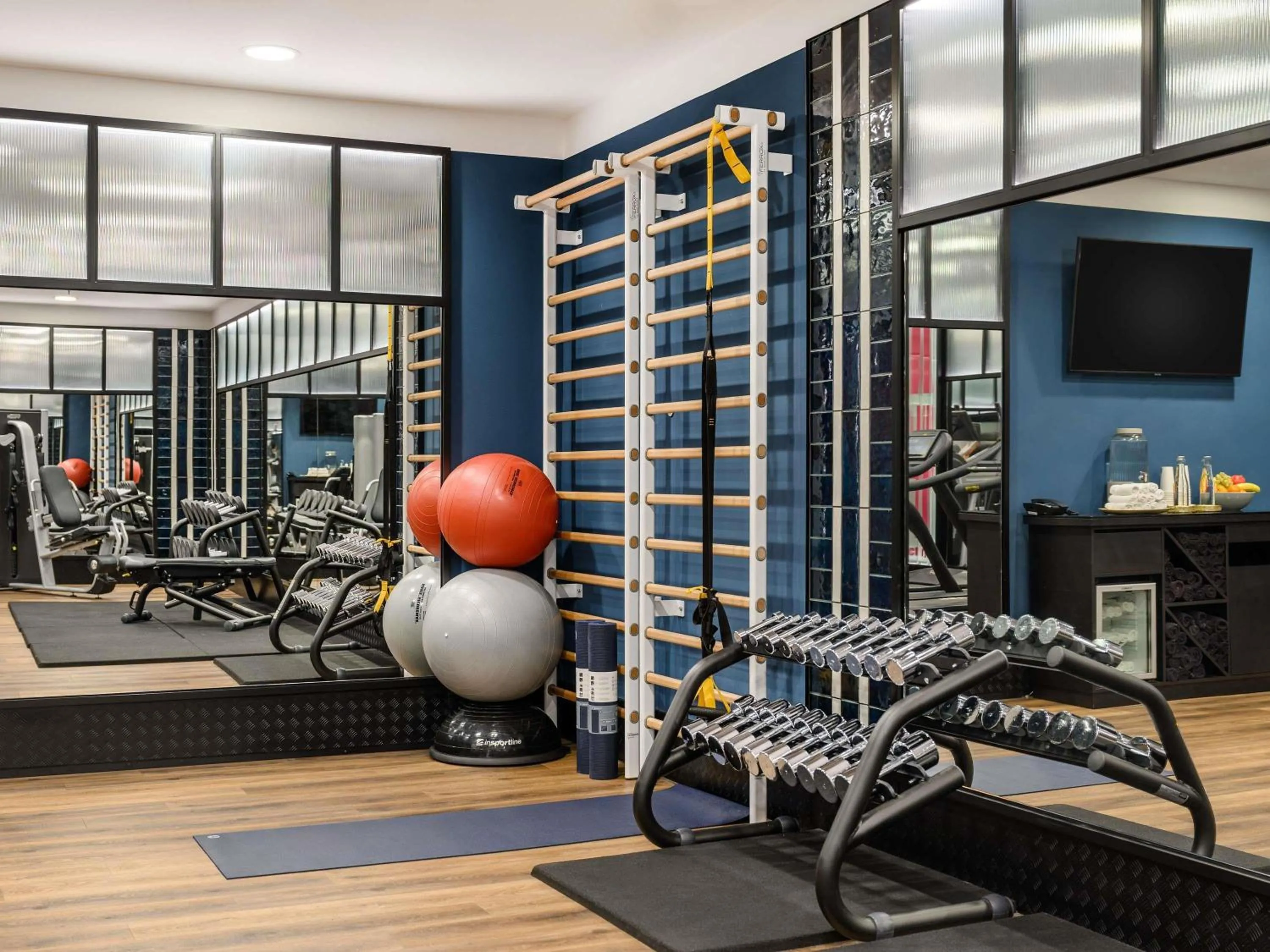 Fitness centre/facilities in Pullman Budapest