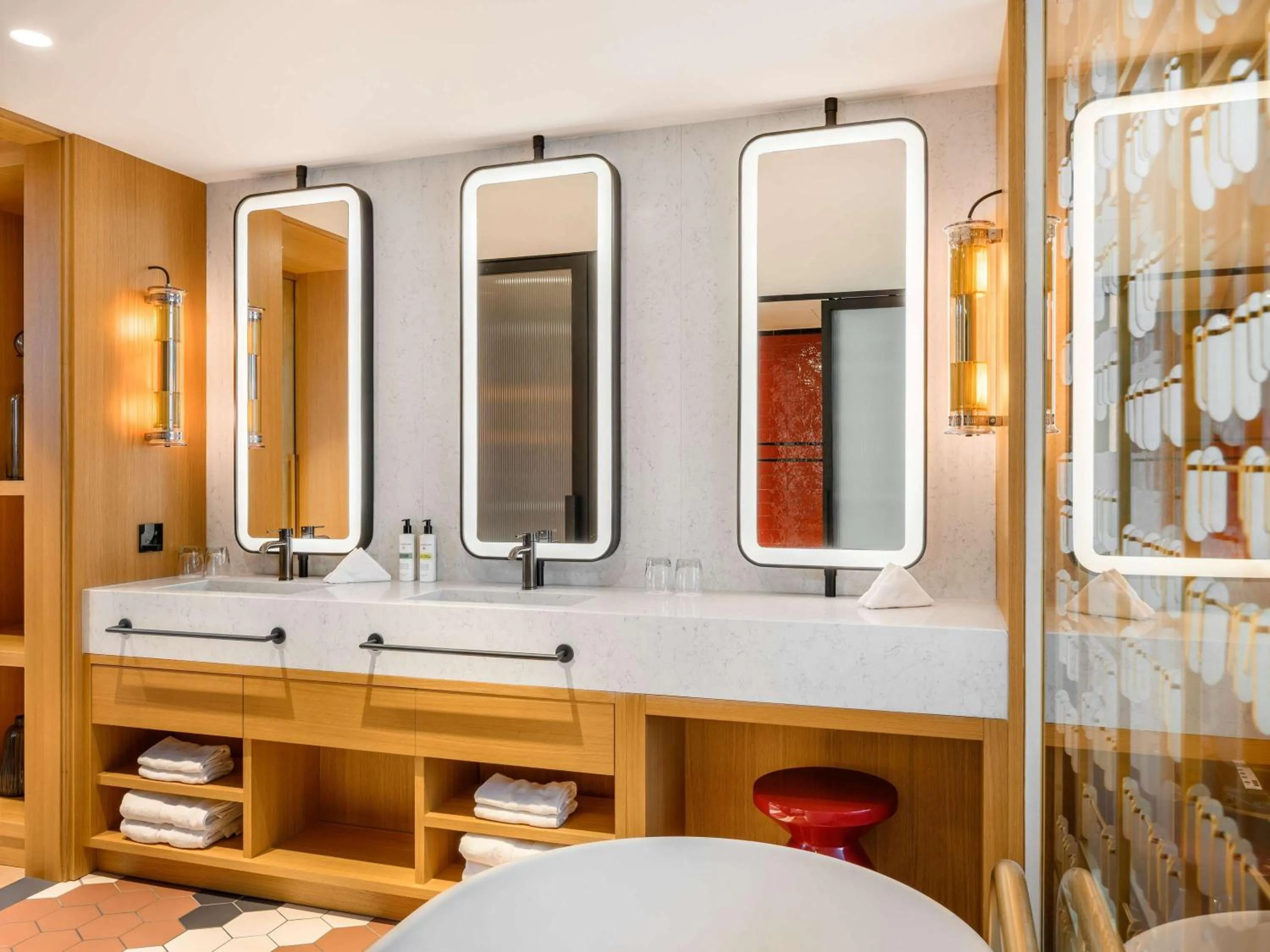 Bathroom in Hard Rock Hotel Budapest