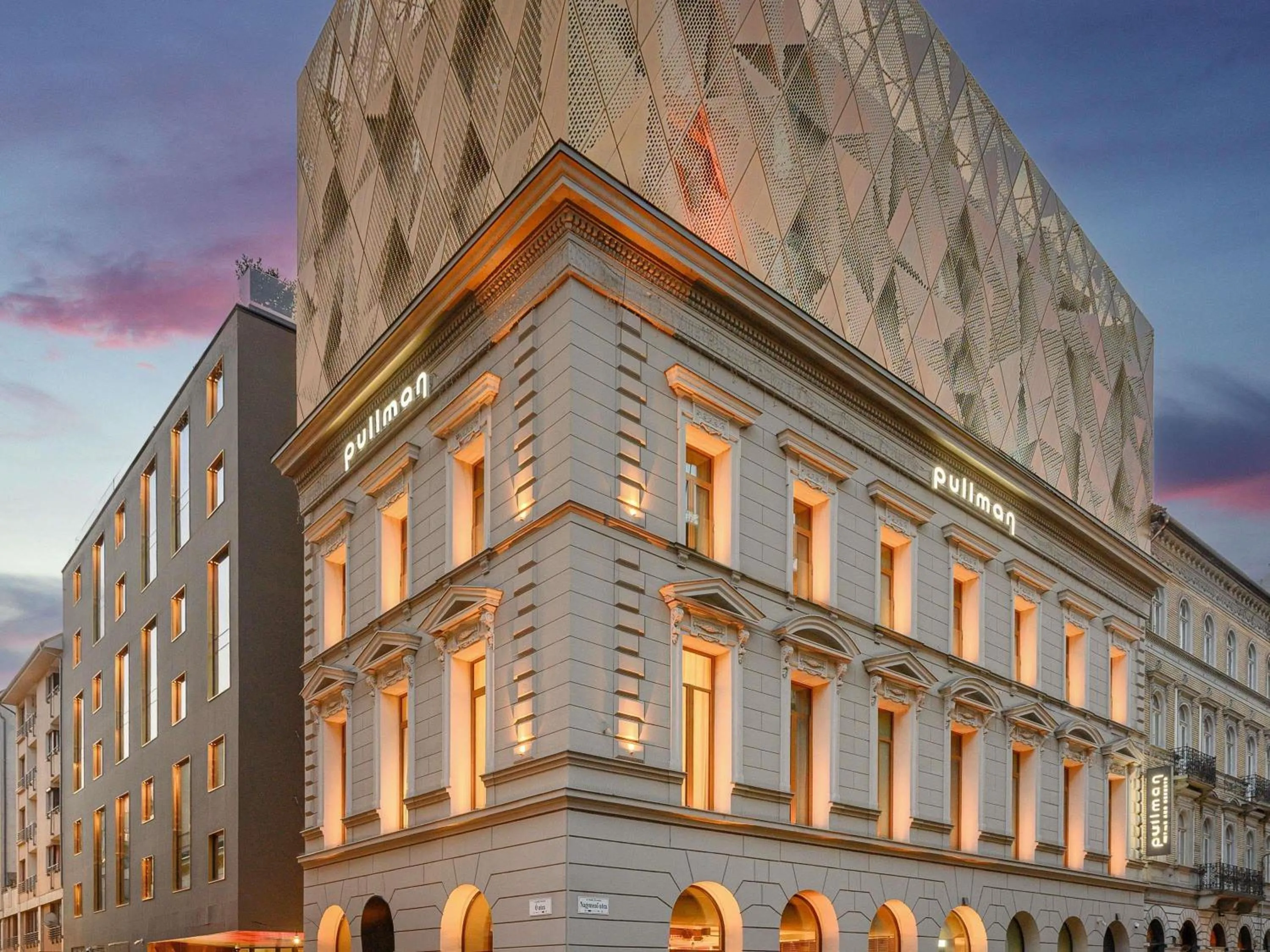 Property building in Pullman Budapest