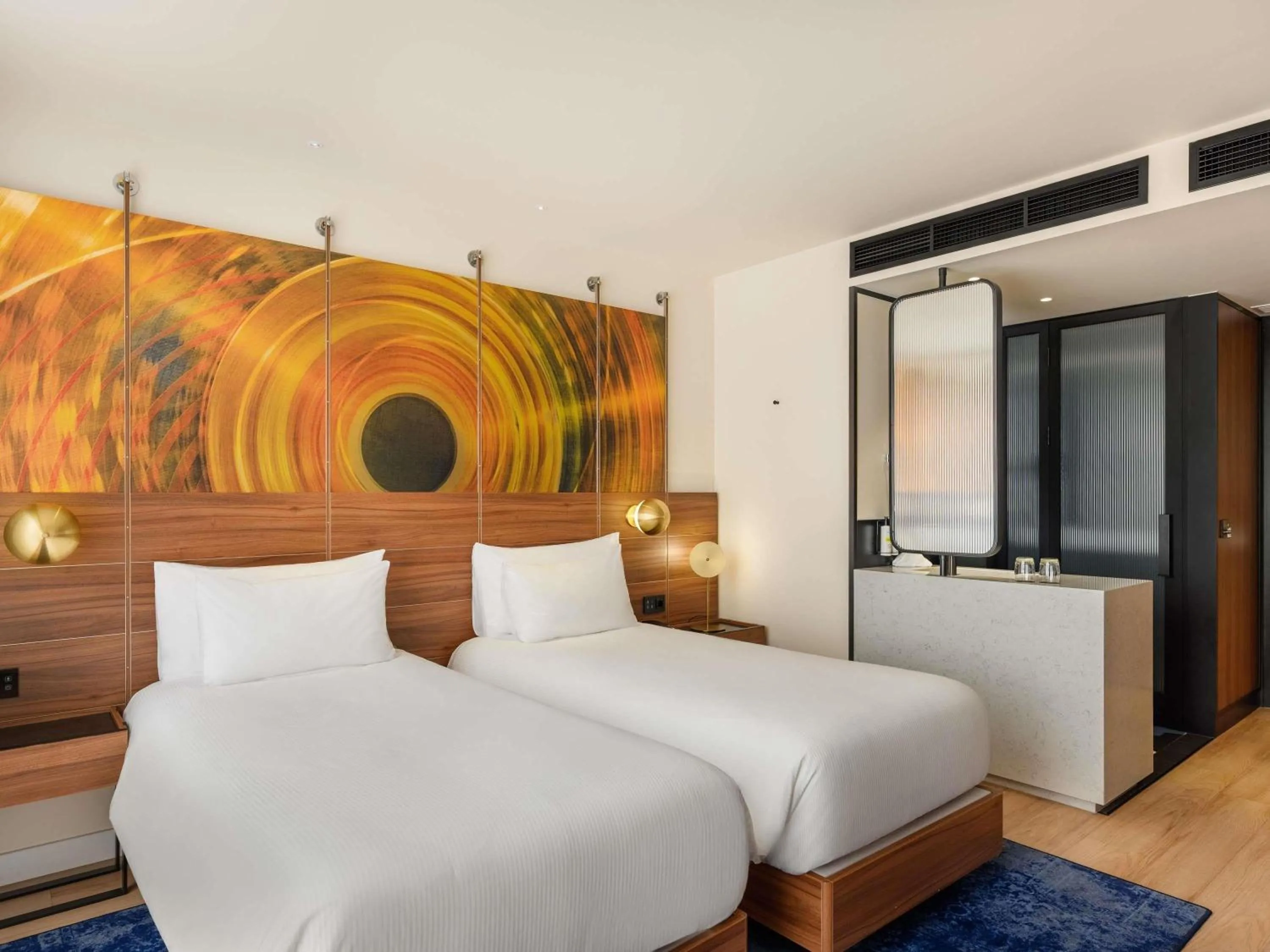 Bedroom, Bed in Pullman Budapest