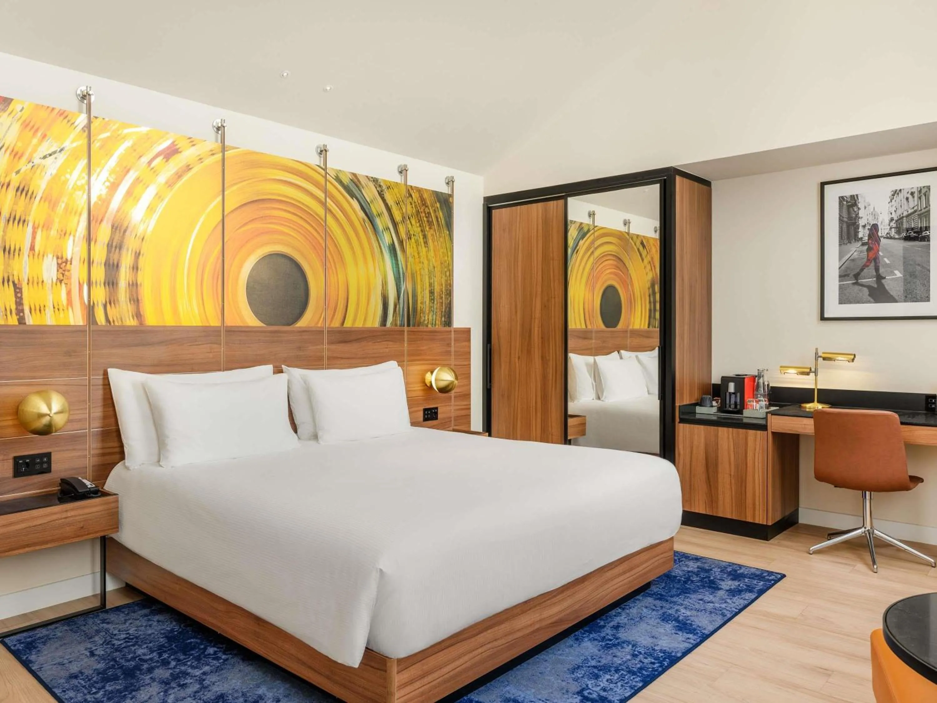 Bedroom, Bed in Pullman Budapest