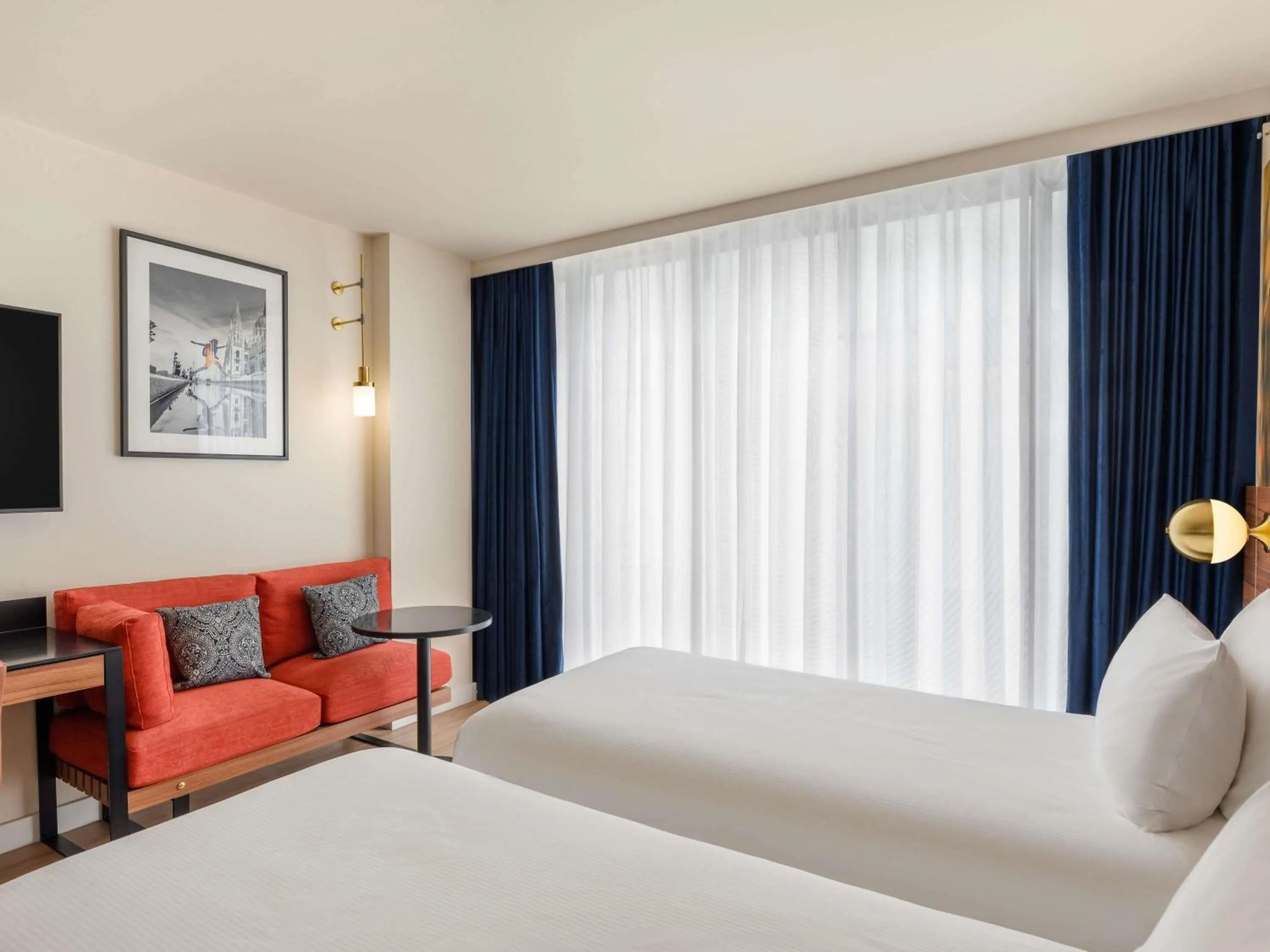 Bedroom, Bed in Pullman Budapest