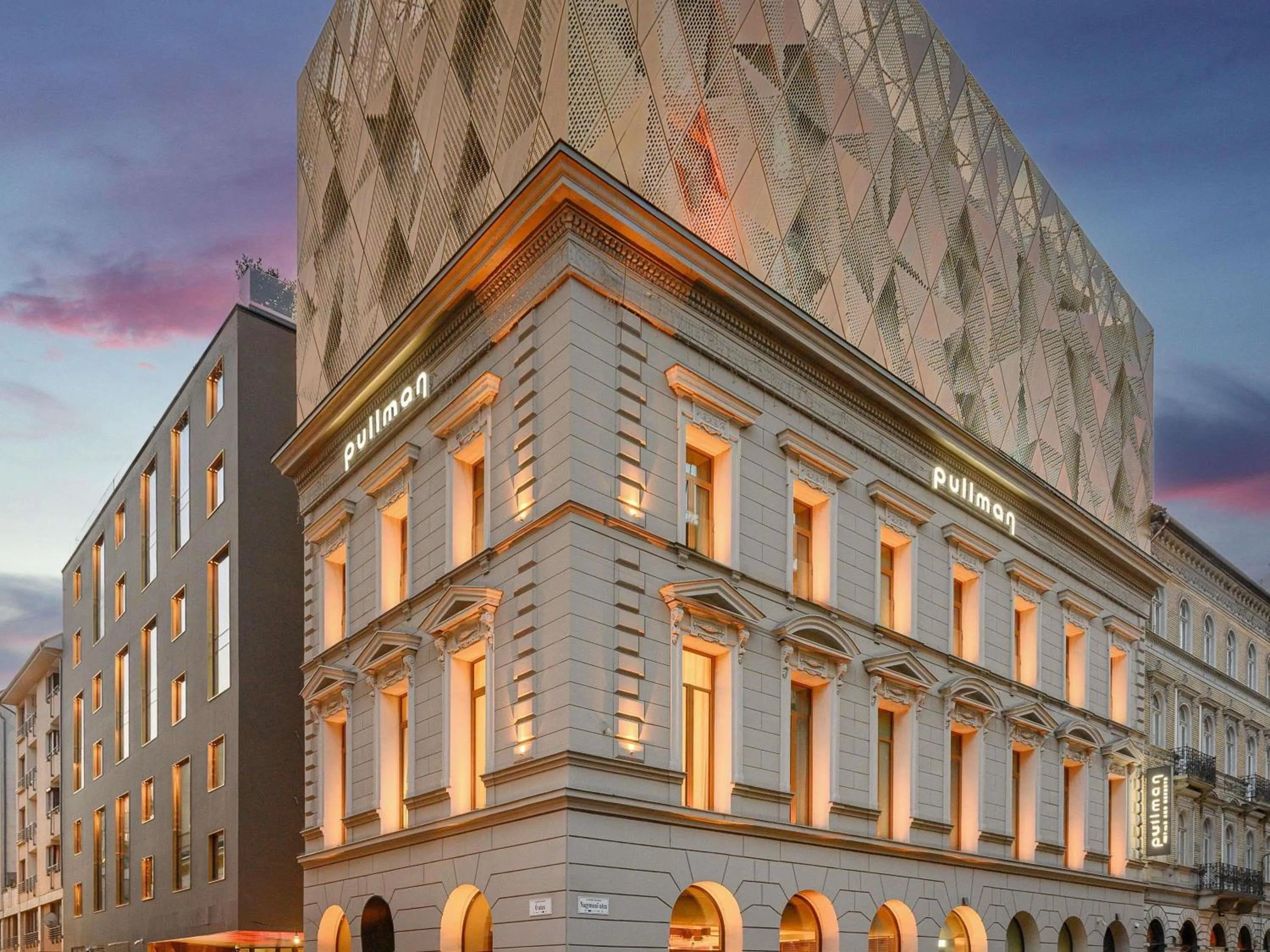 Property building in Pullman Budapest