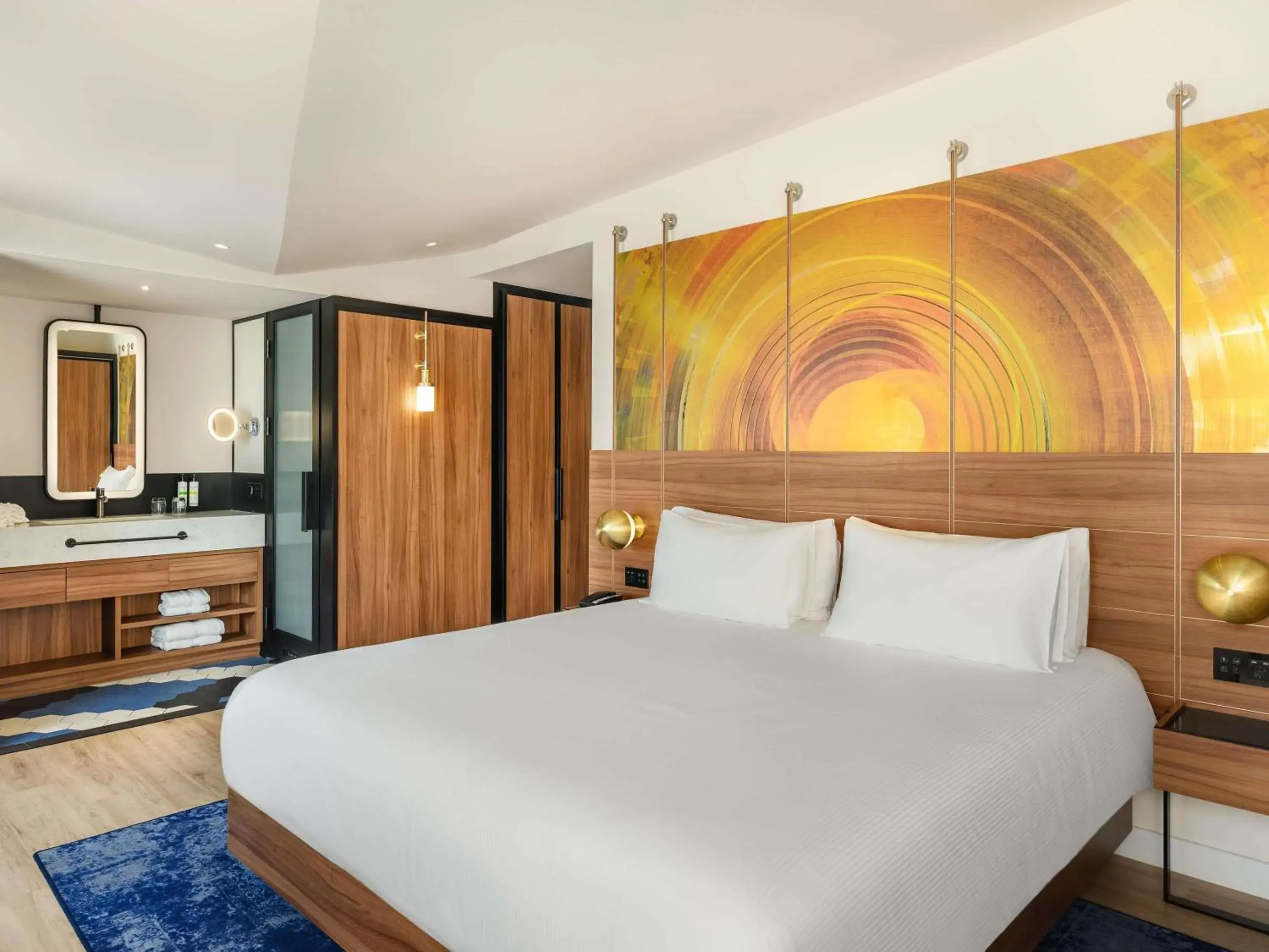 Bedroom, Bed in Pullman Budapest Bedroom, Bed in Pullman Budapest