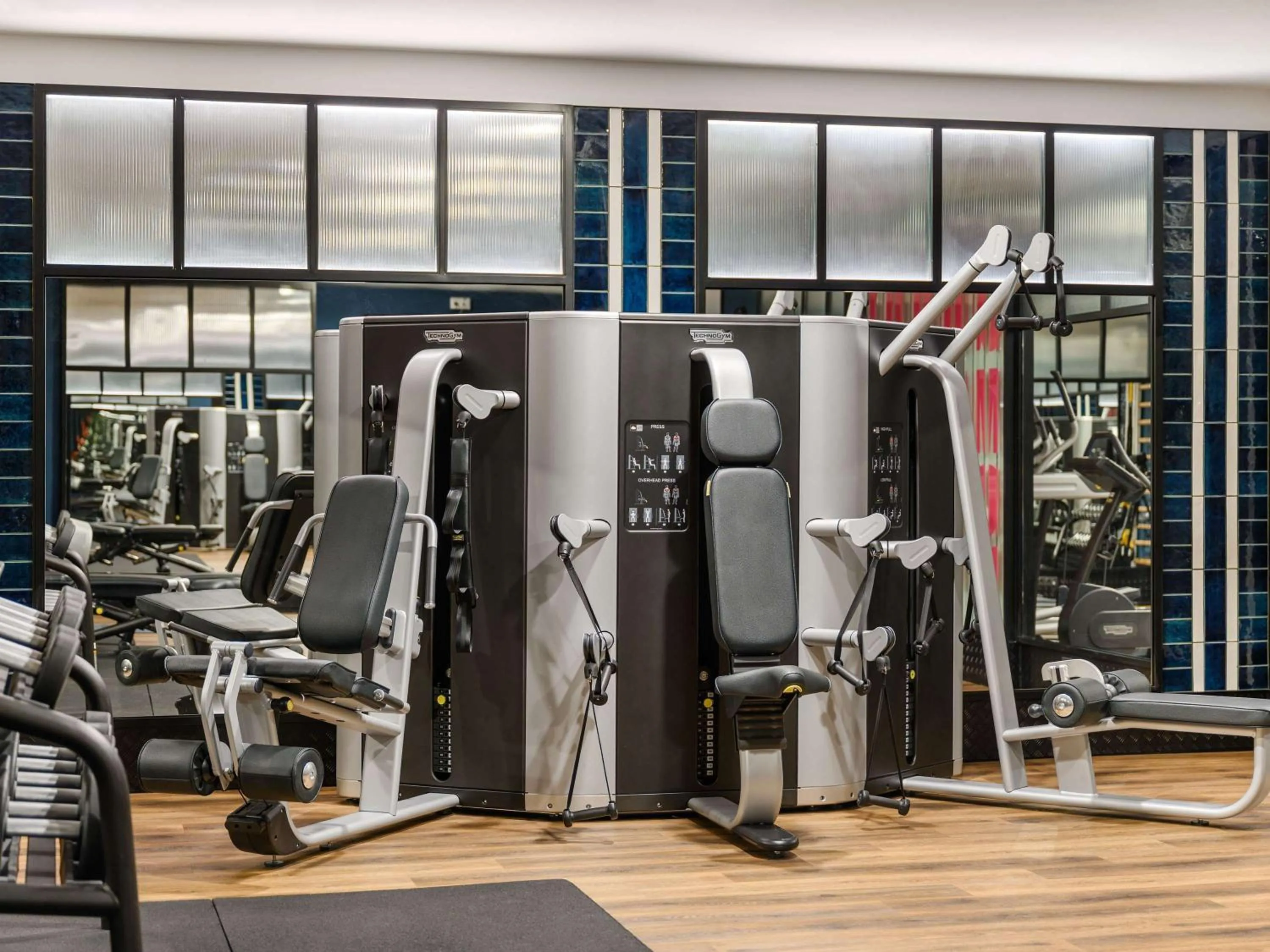 Fitness centre/facilities in Hard Rock Hotel Budapest