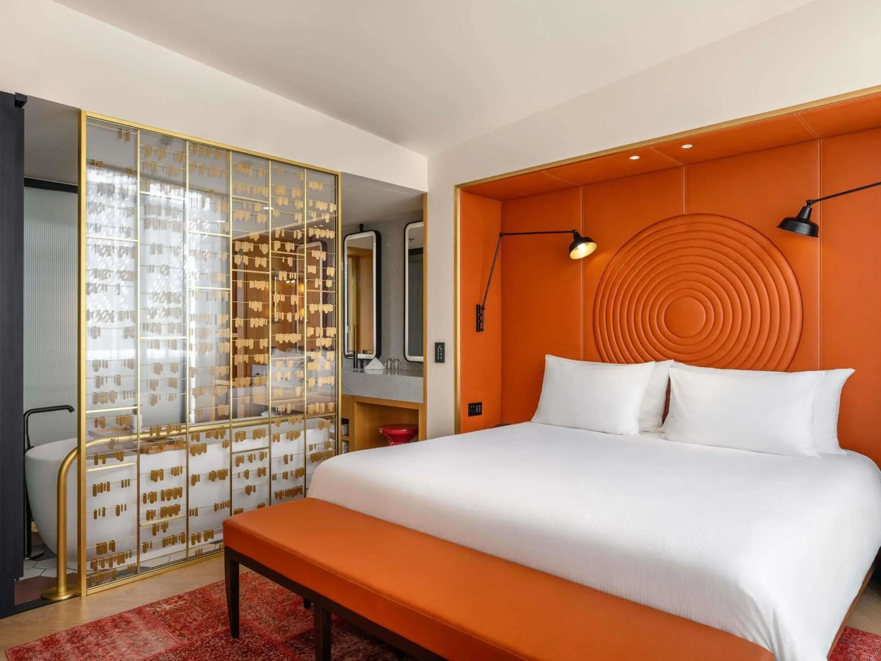 Bedroom, Bed in Pullman Budapest Bedroom, Bed in Pullman Budapest