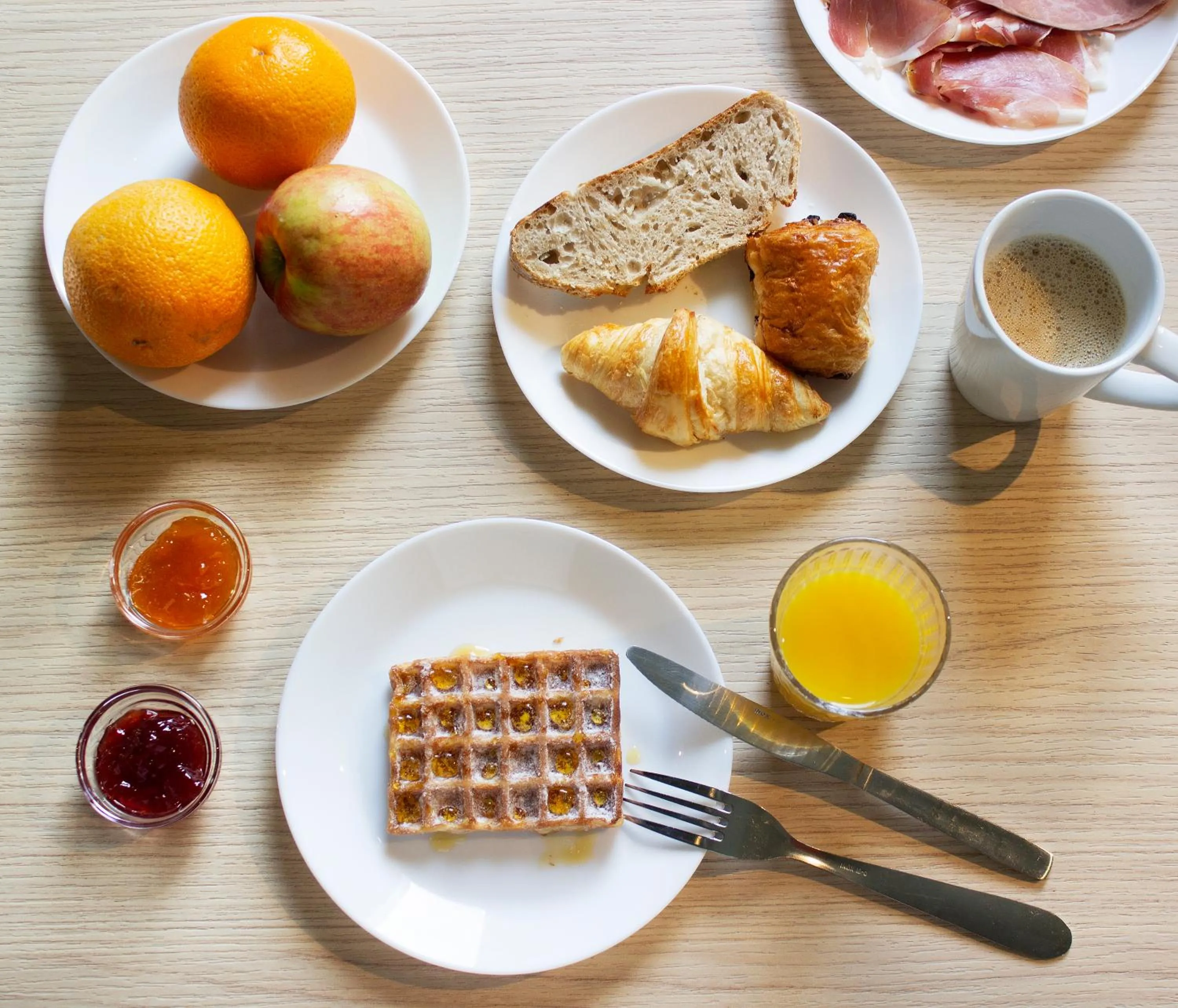 Breakfast in ibis budget Lunel Porte de Camargue