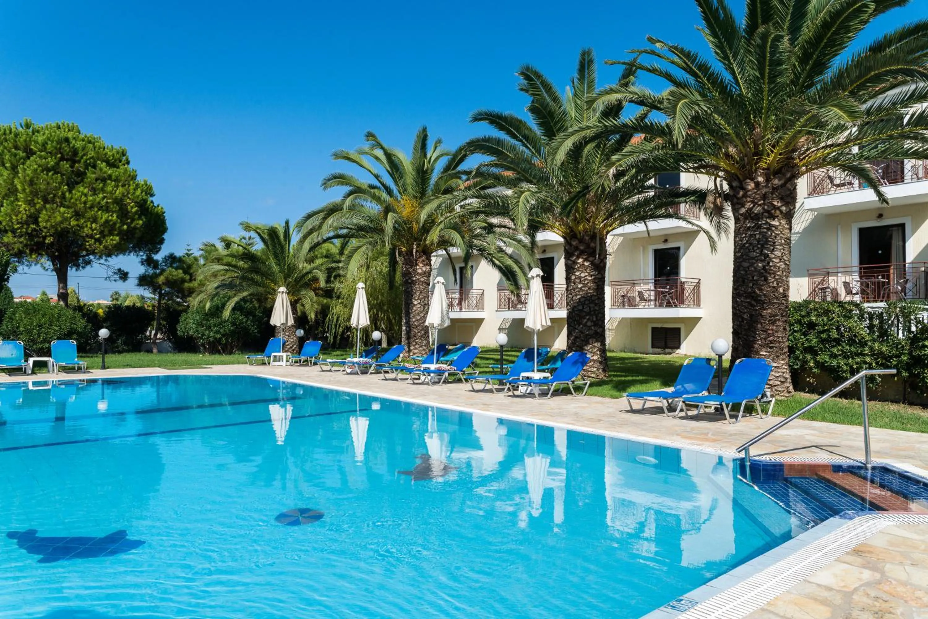 Swimming pool in Kalidonio Studios Zante