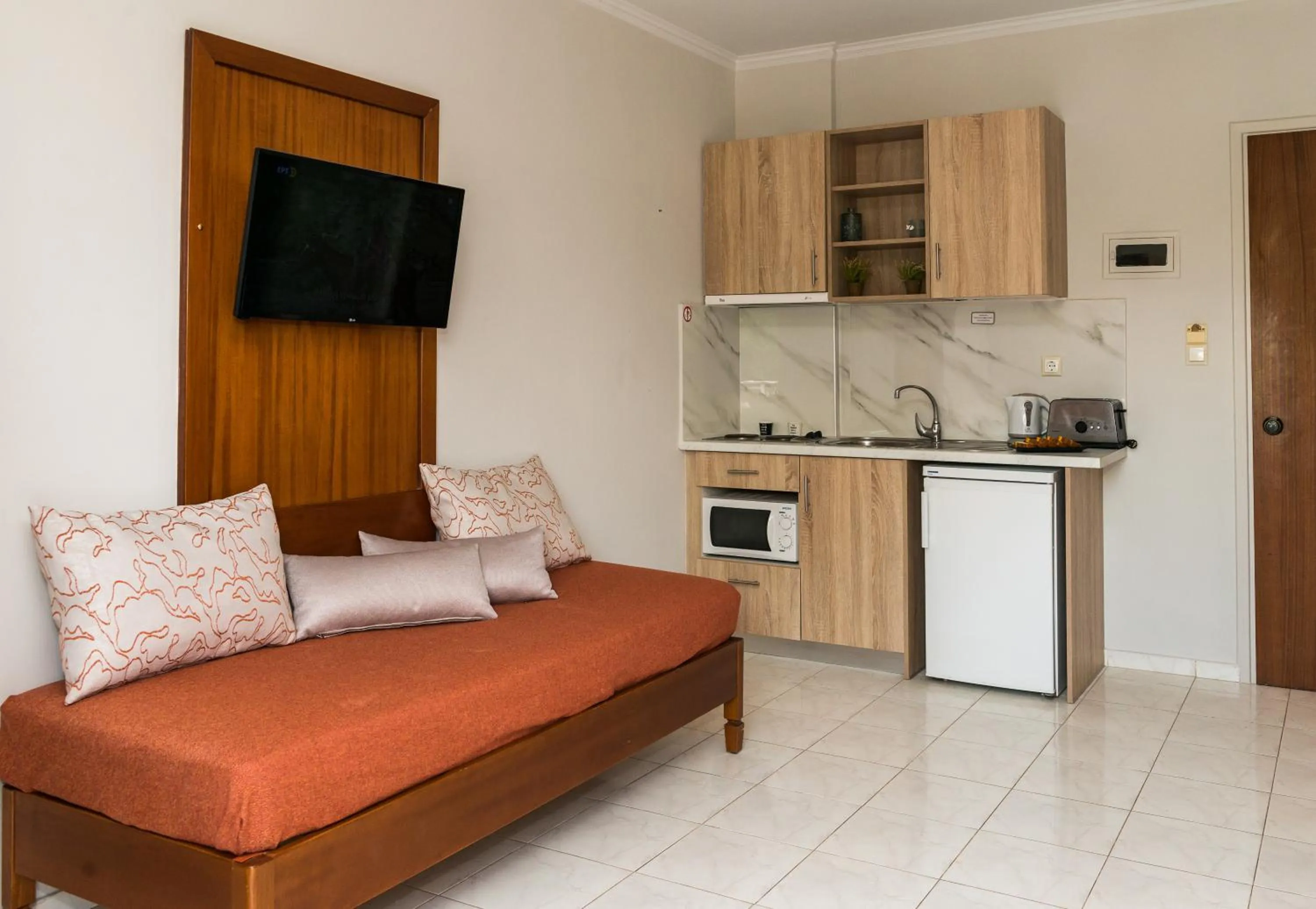 Kitchen or kitchenette in Kalidonio Studios Zante