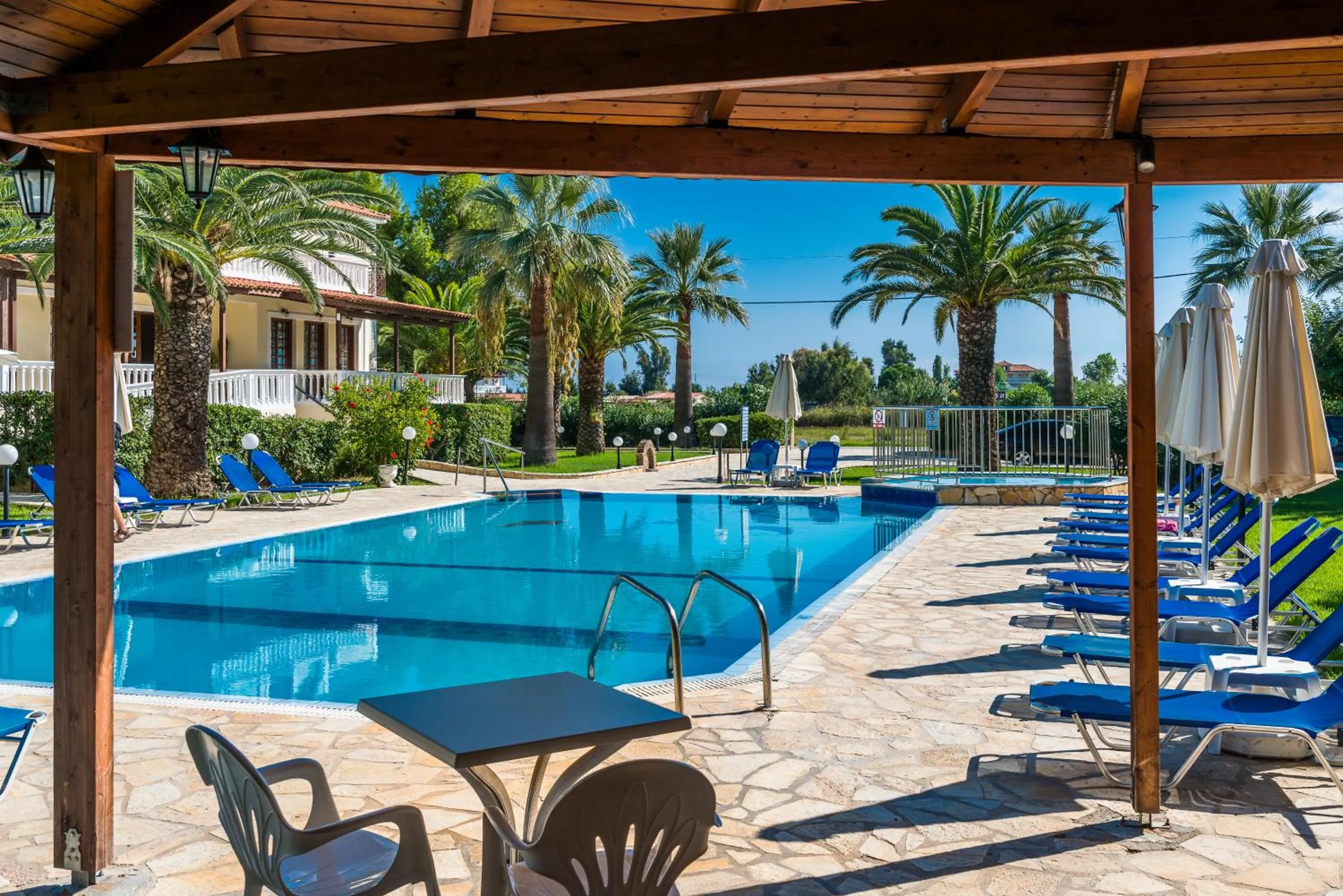 Swimming pool in Kalidonio Studios Zante