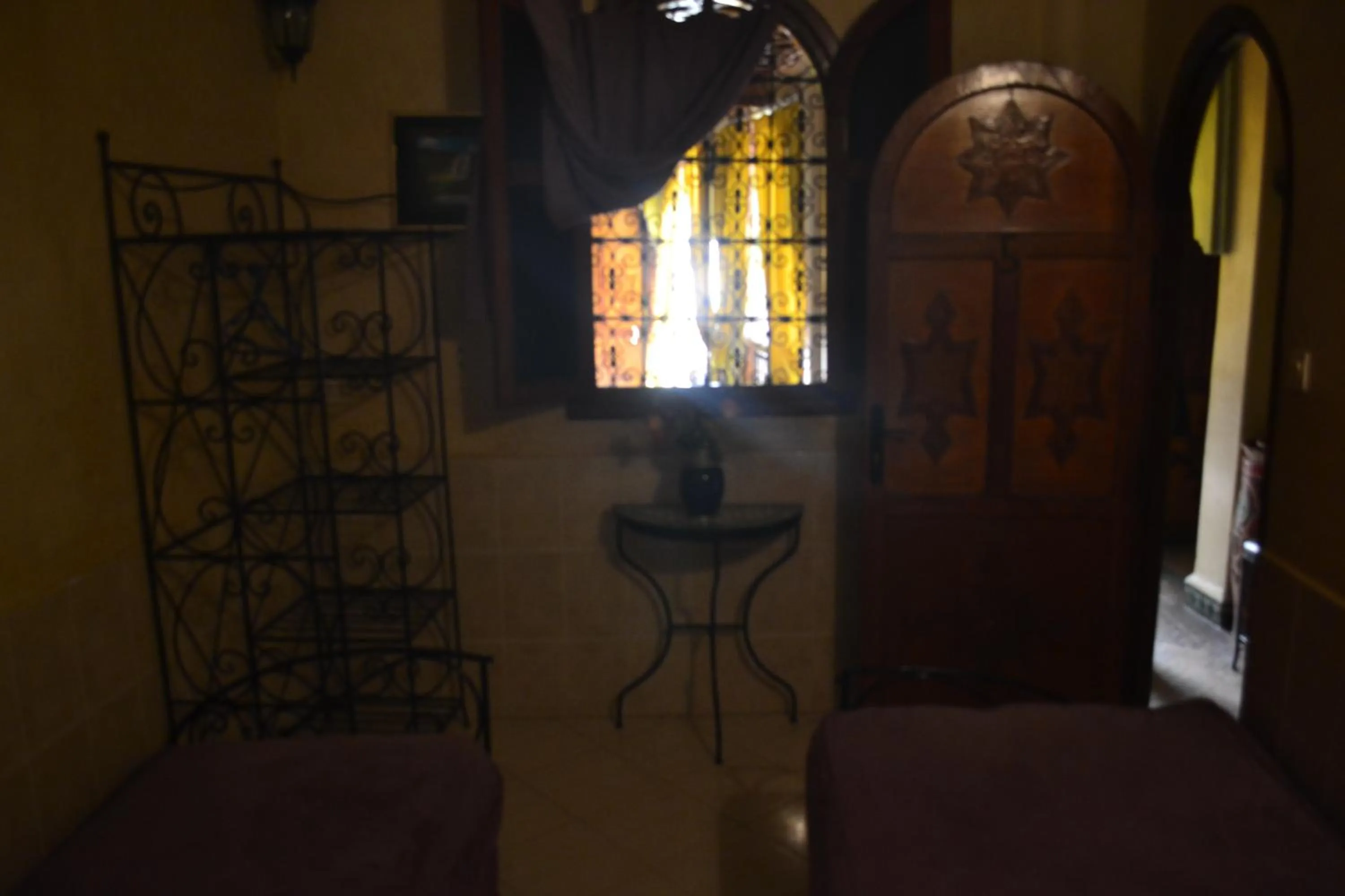 Decorative detail in Riad Hôtel Belleville Marrakech