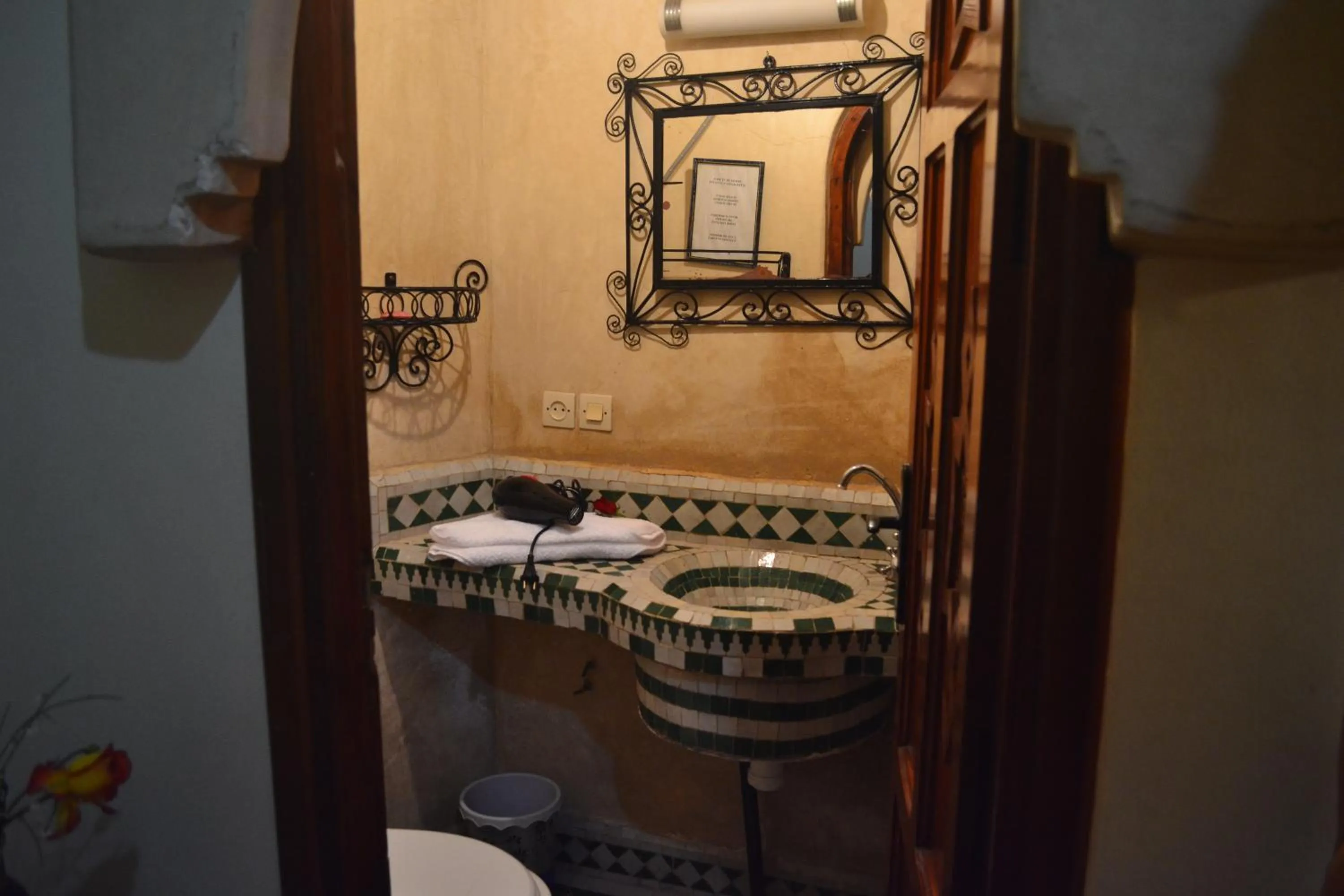 Bathroom in Riad Hôtel Belleville Marrakech