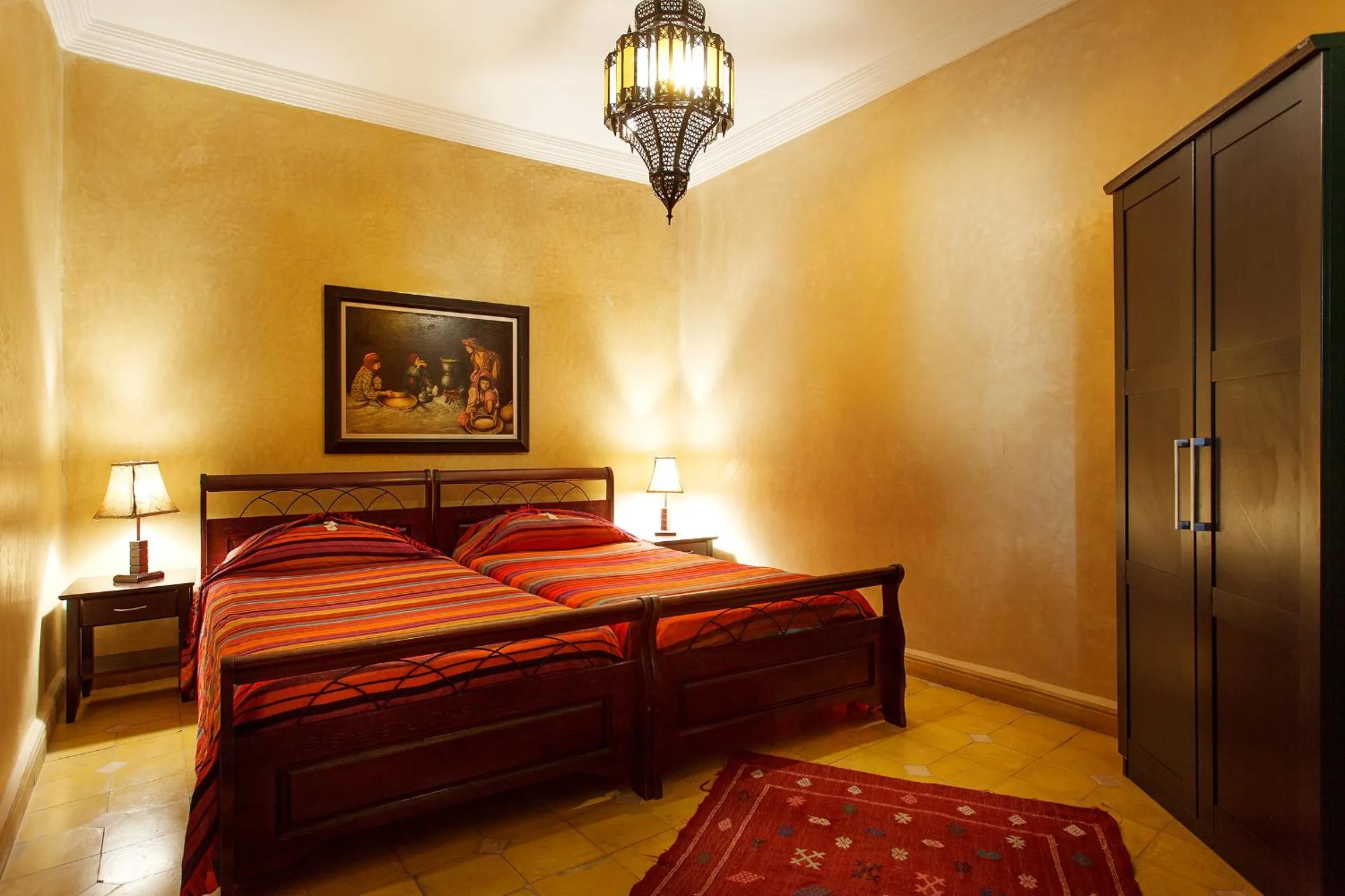 Bedroom, Bed in Riad La Kahana