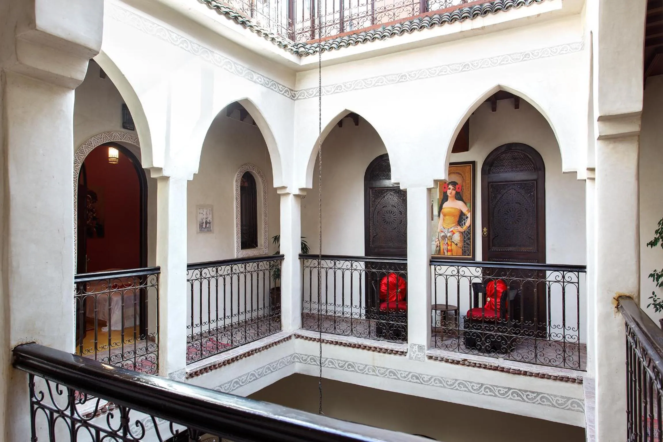 Balcony/Terrace in Riad La Kahana