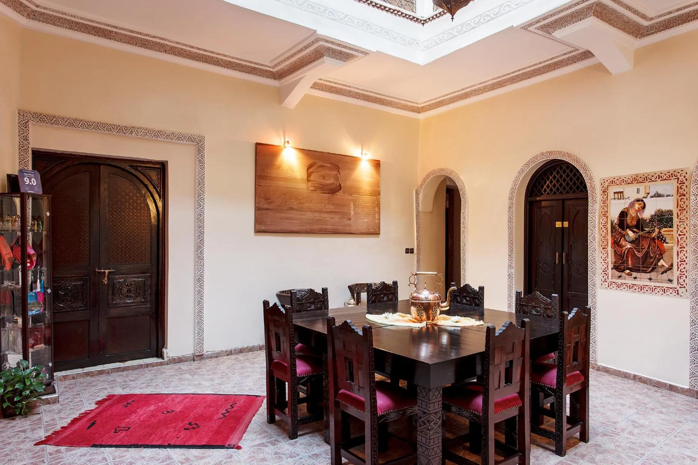 Lobby or reception in Riad La Kahana