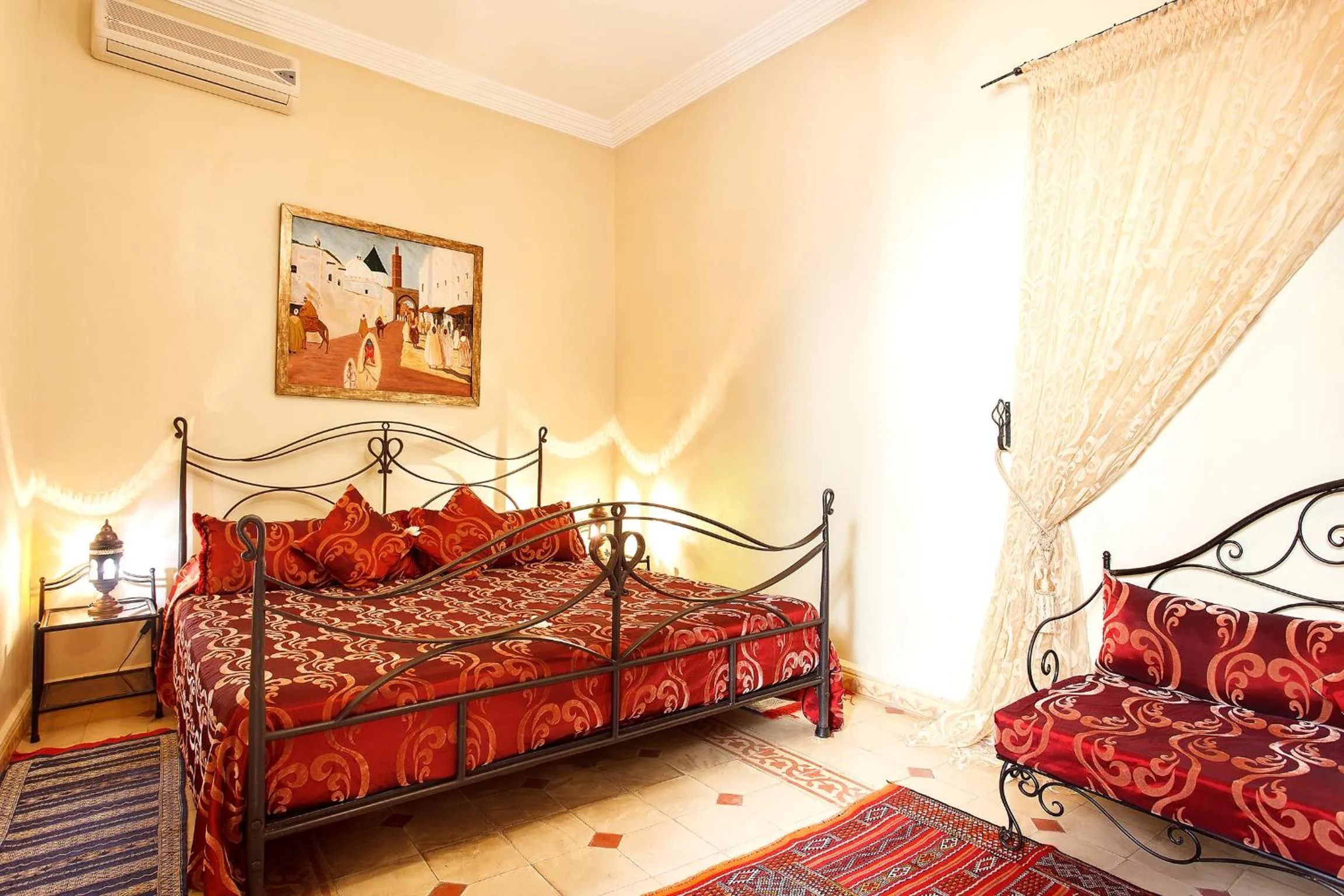 Bedroom, Bed in Riad La Kahana