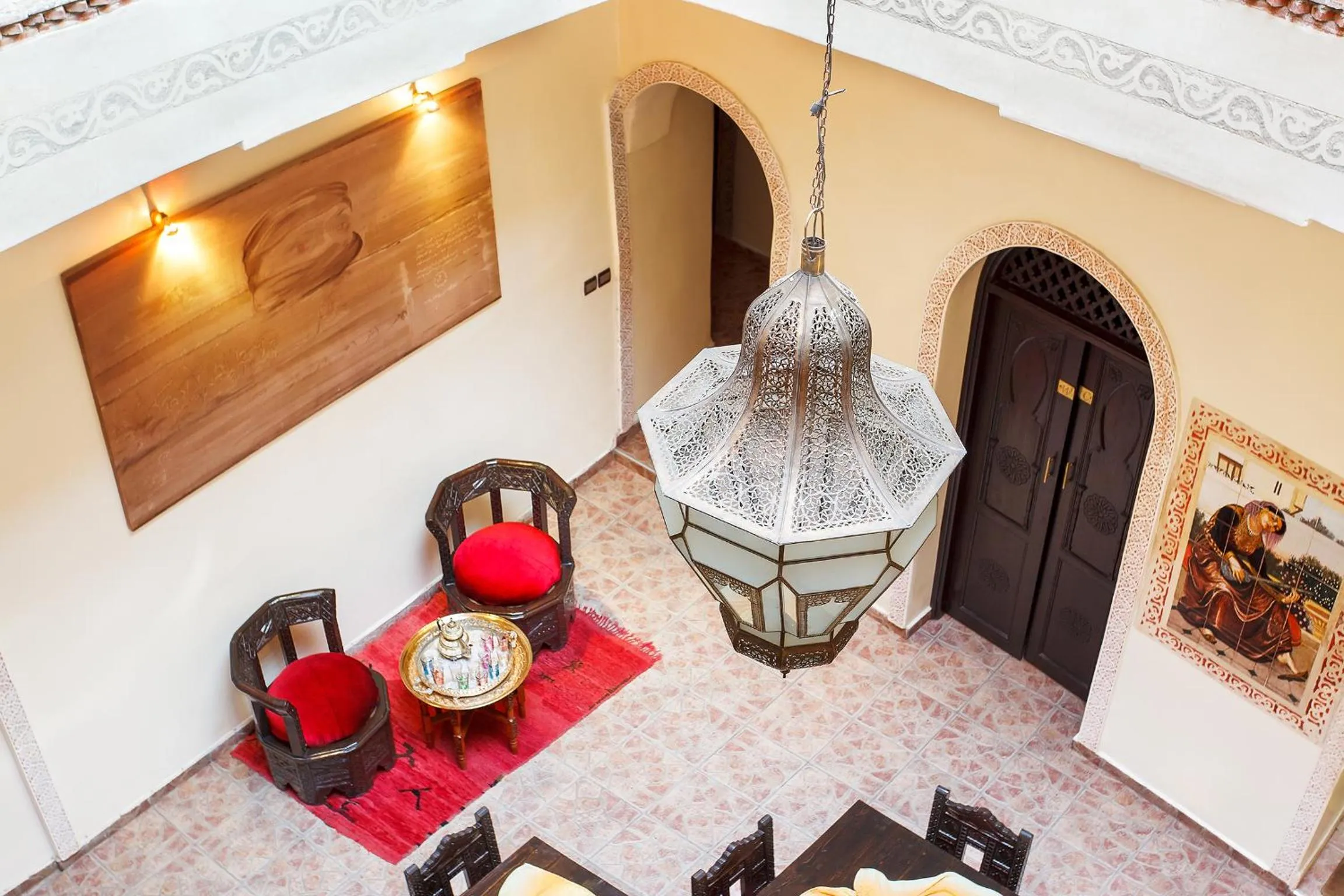Lobby or reception in Riad La Kahana