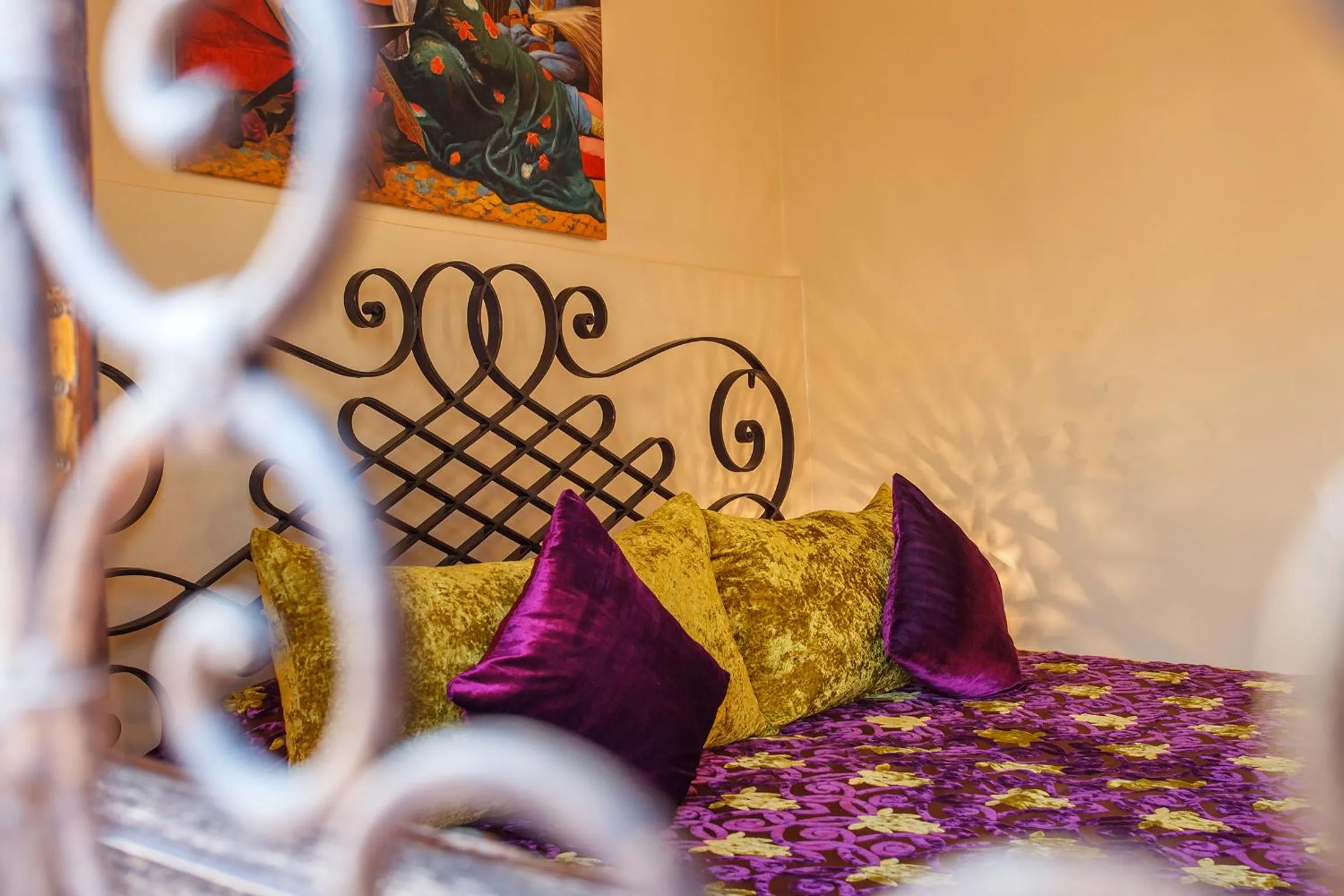 Bedroom, Bed in Riad La Kahana