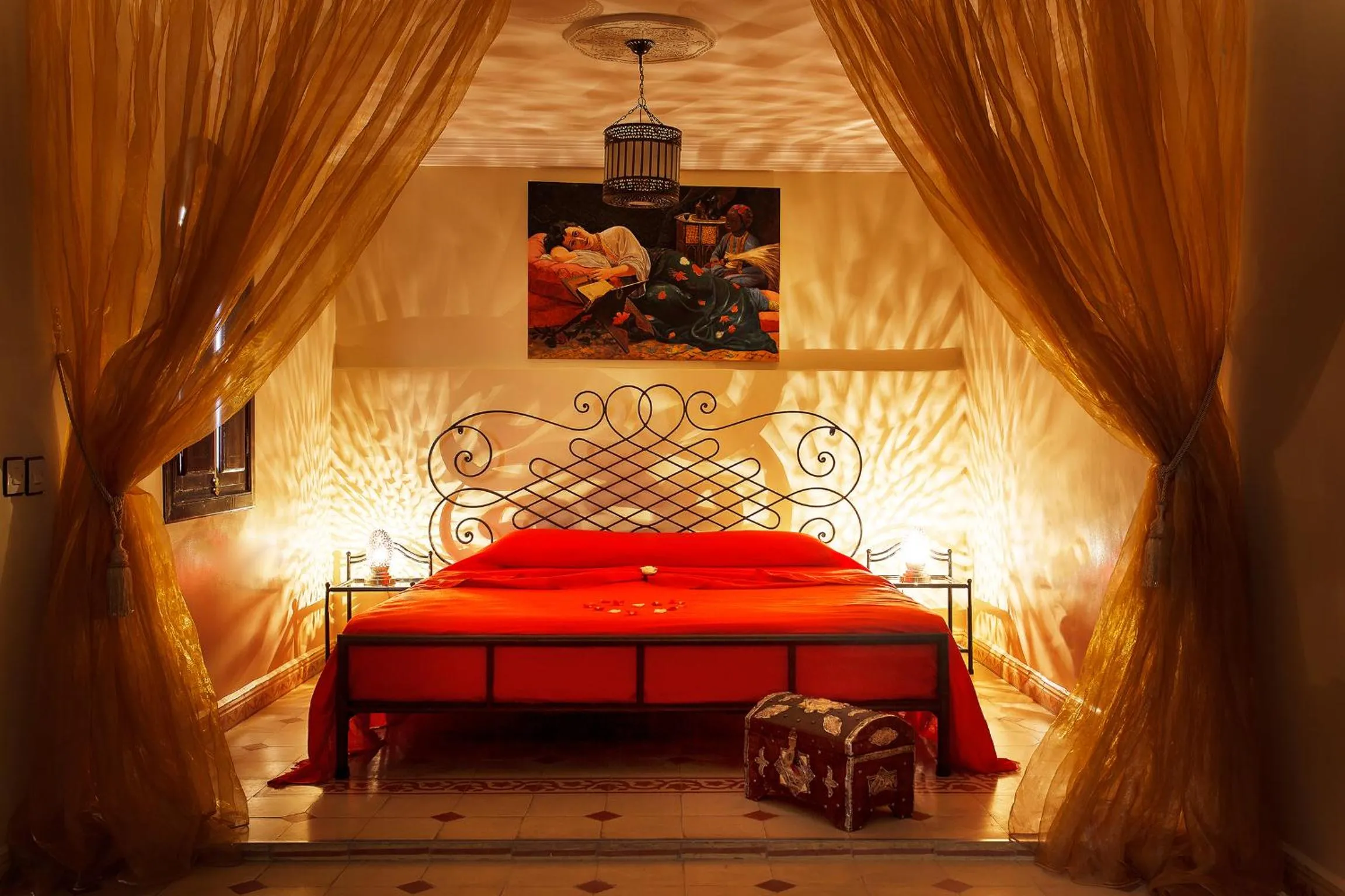 Bedroom, Bed in Riad La Kahana