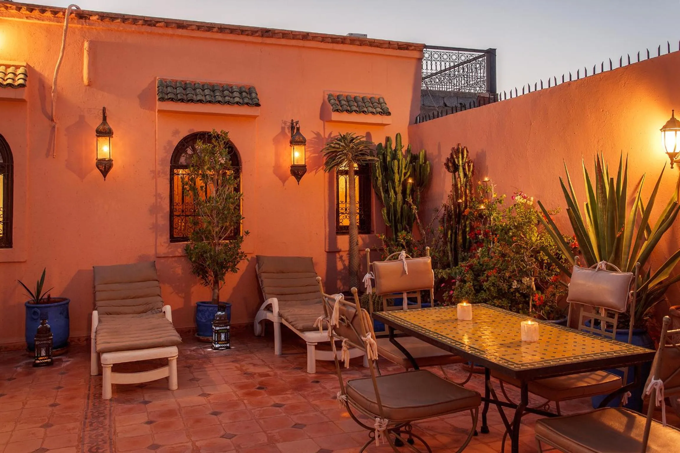 Balcony/Terrace in Riad La Kahana