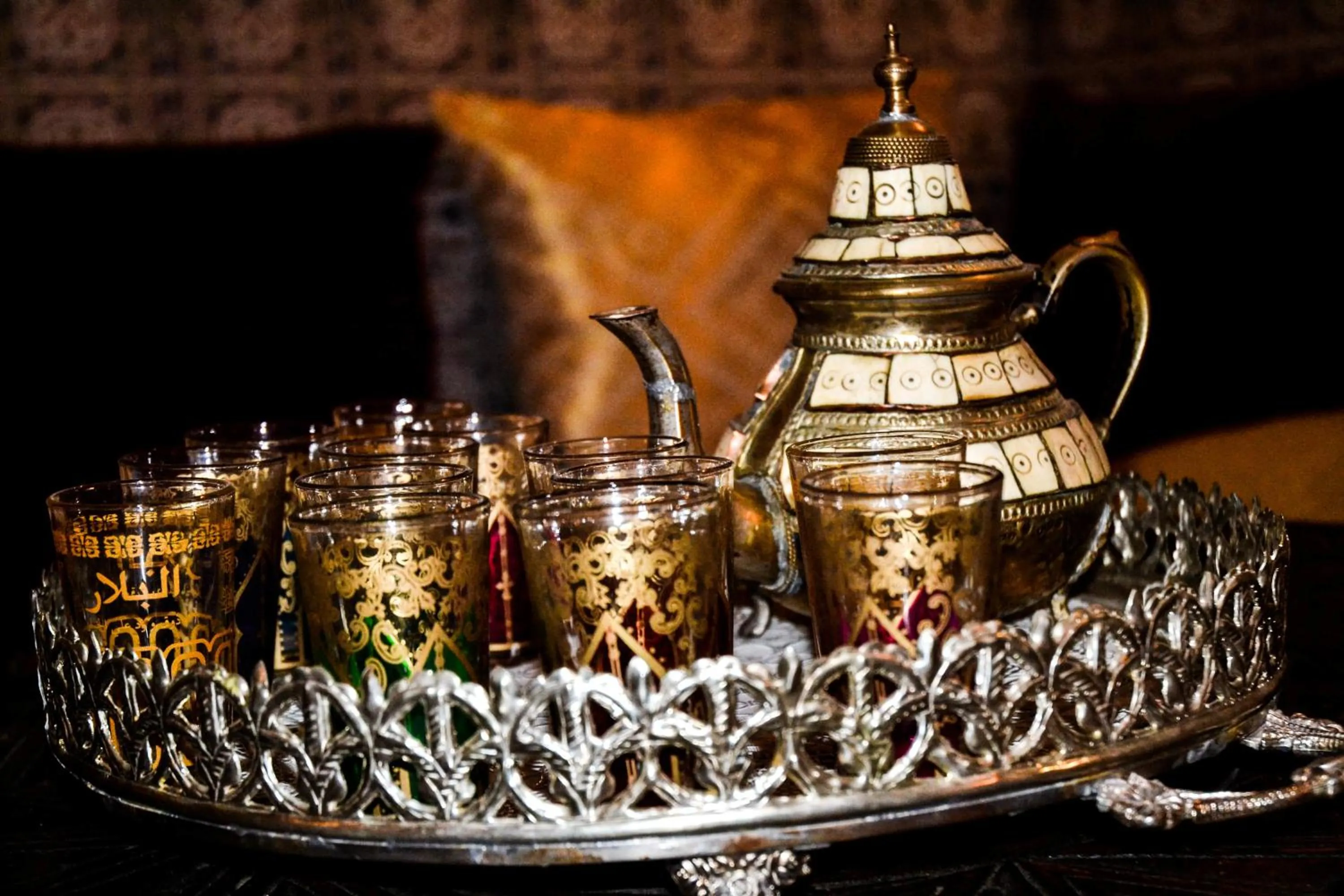 Living room in Riad La Kahana