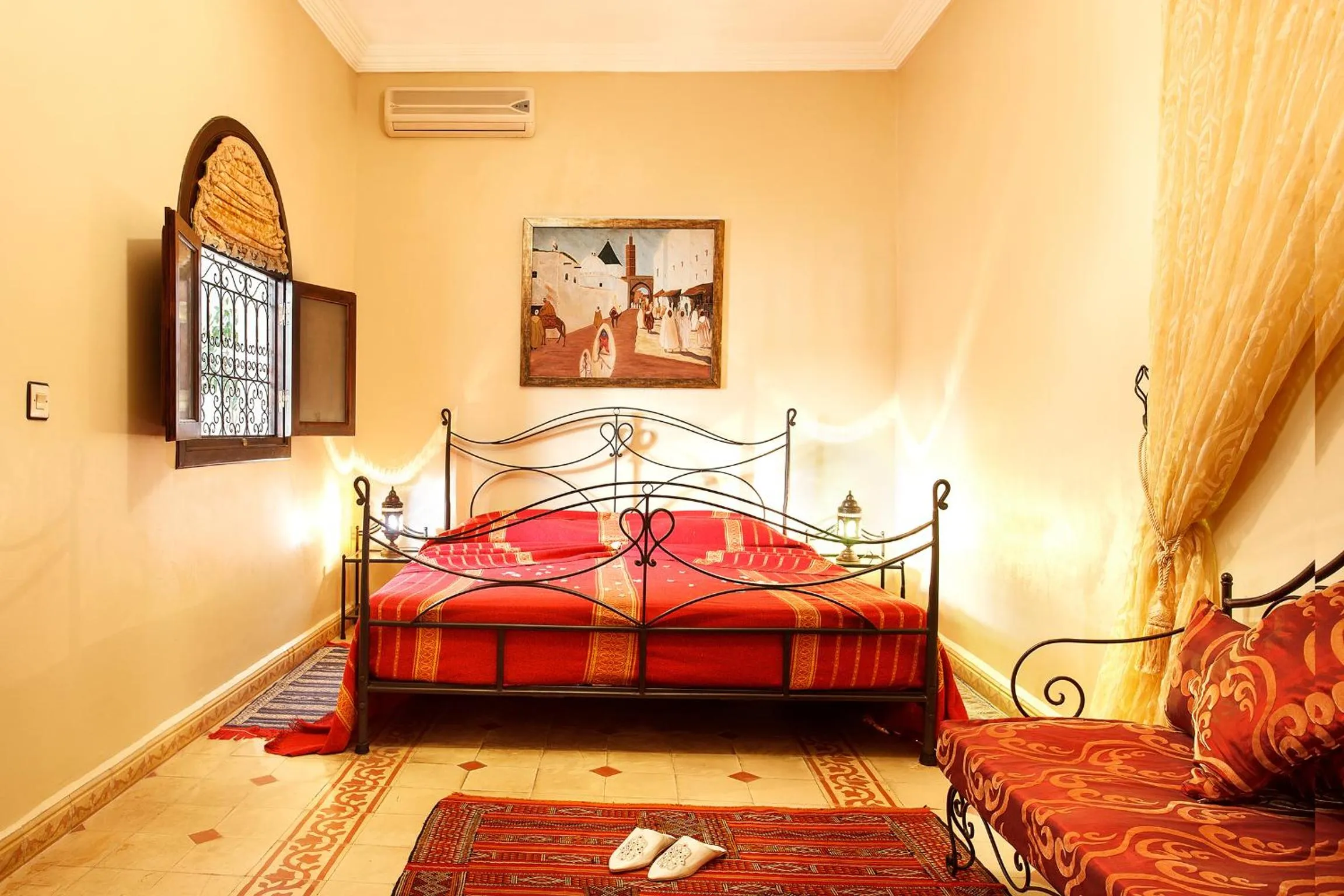 Bedroom, Bed in Riad La Kahana
