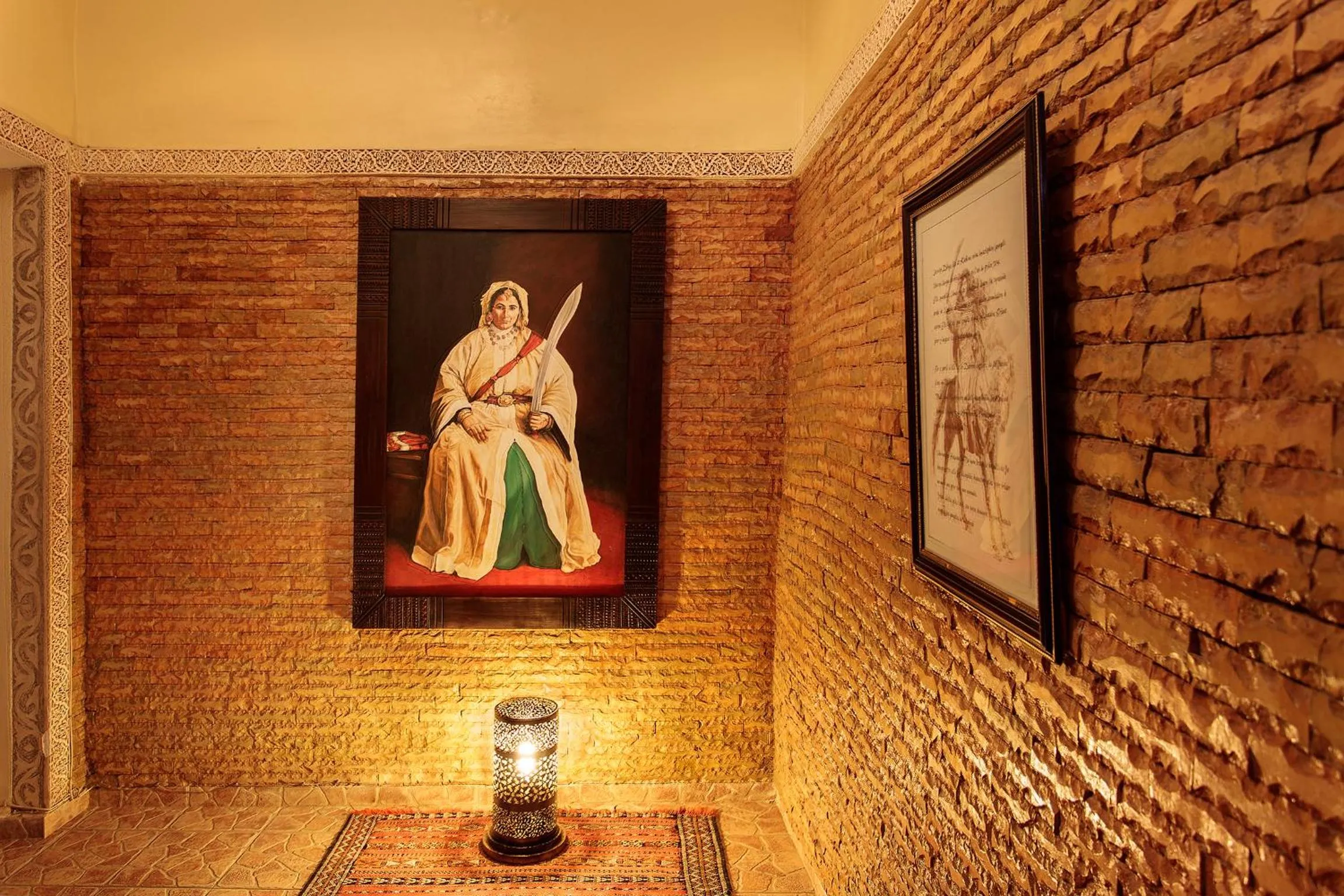 Area and facilities in Riad La Kahana