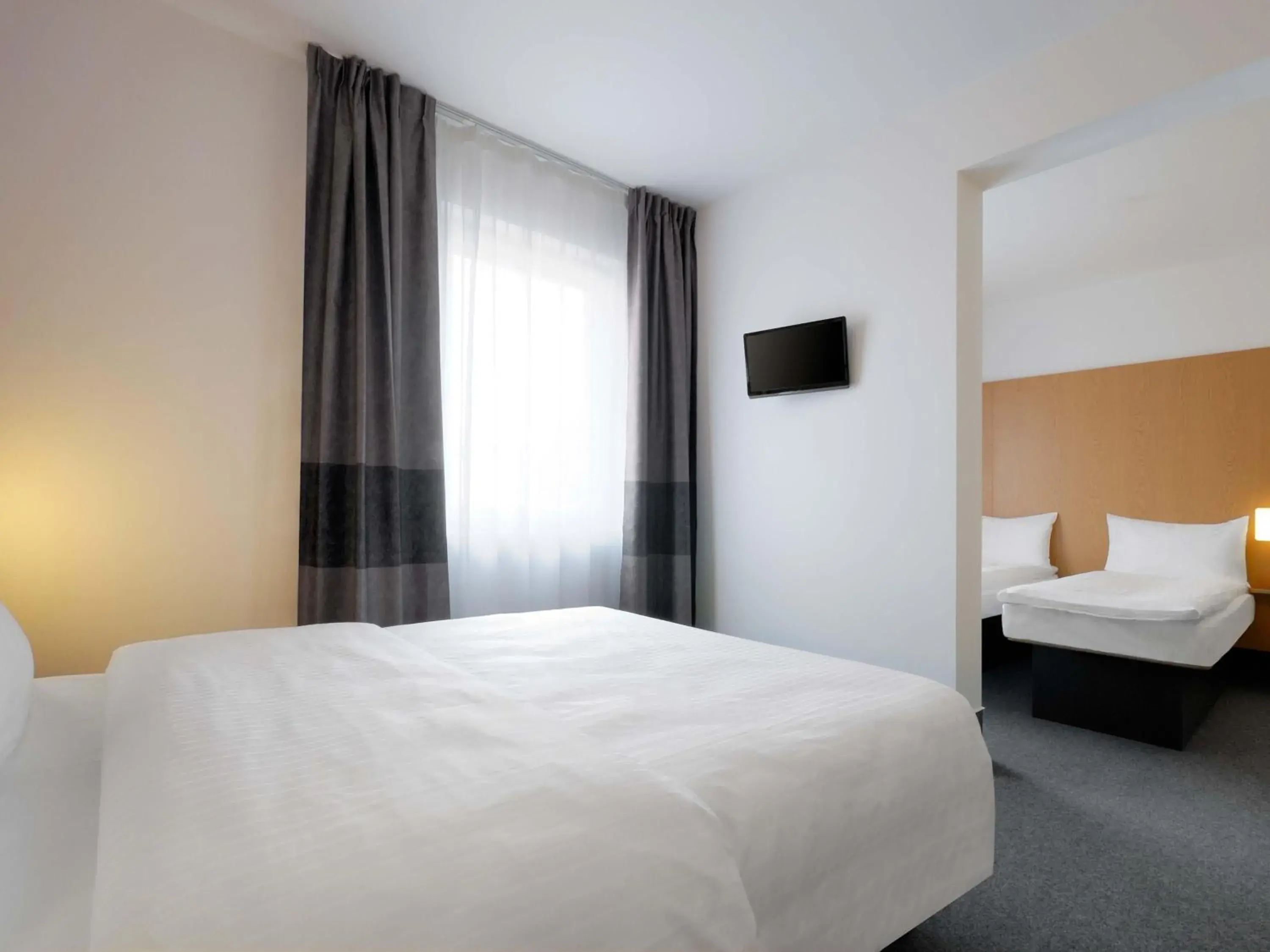 Photo of the whole room, Bed in B&B Hotel Prague City Photo of the whole room, Bed in B&B Hotel Prague City