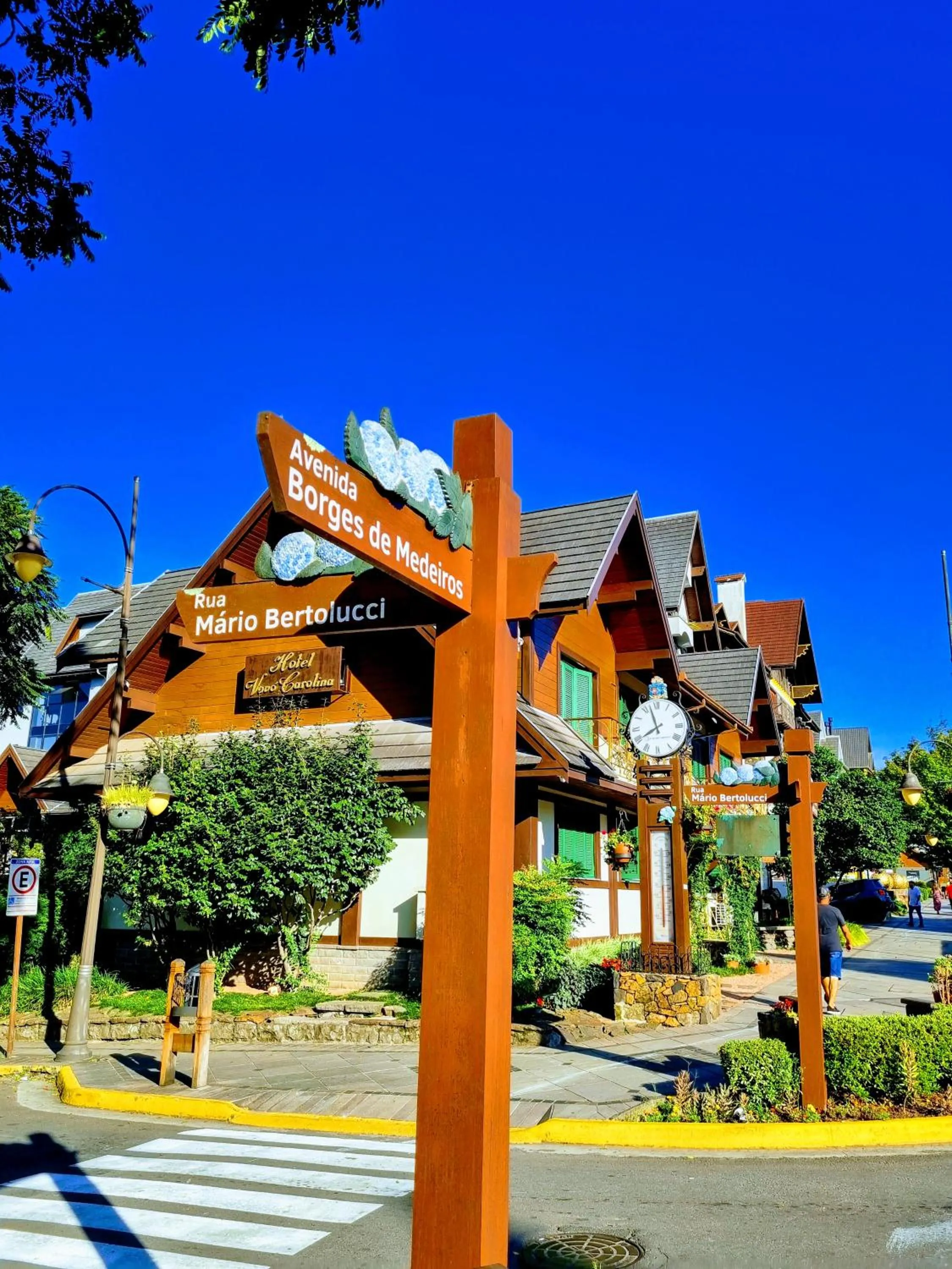Property building in Hotel Vovó Carolina