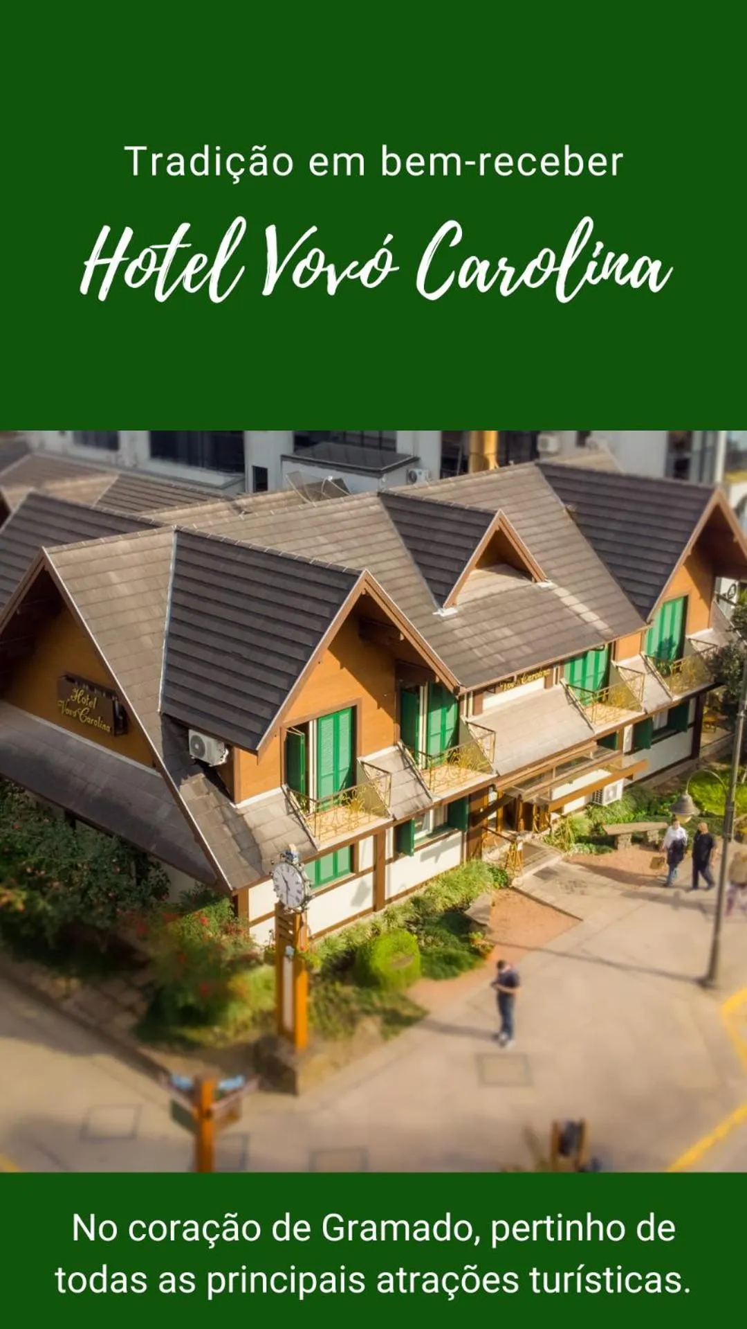 Property building in Hotel Vovó Carolina