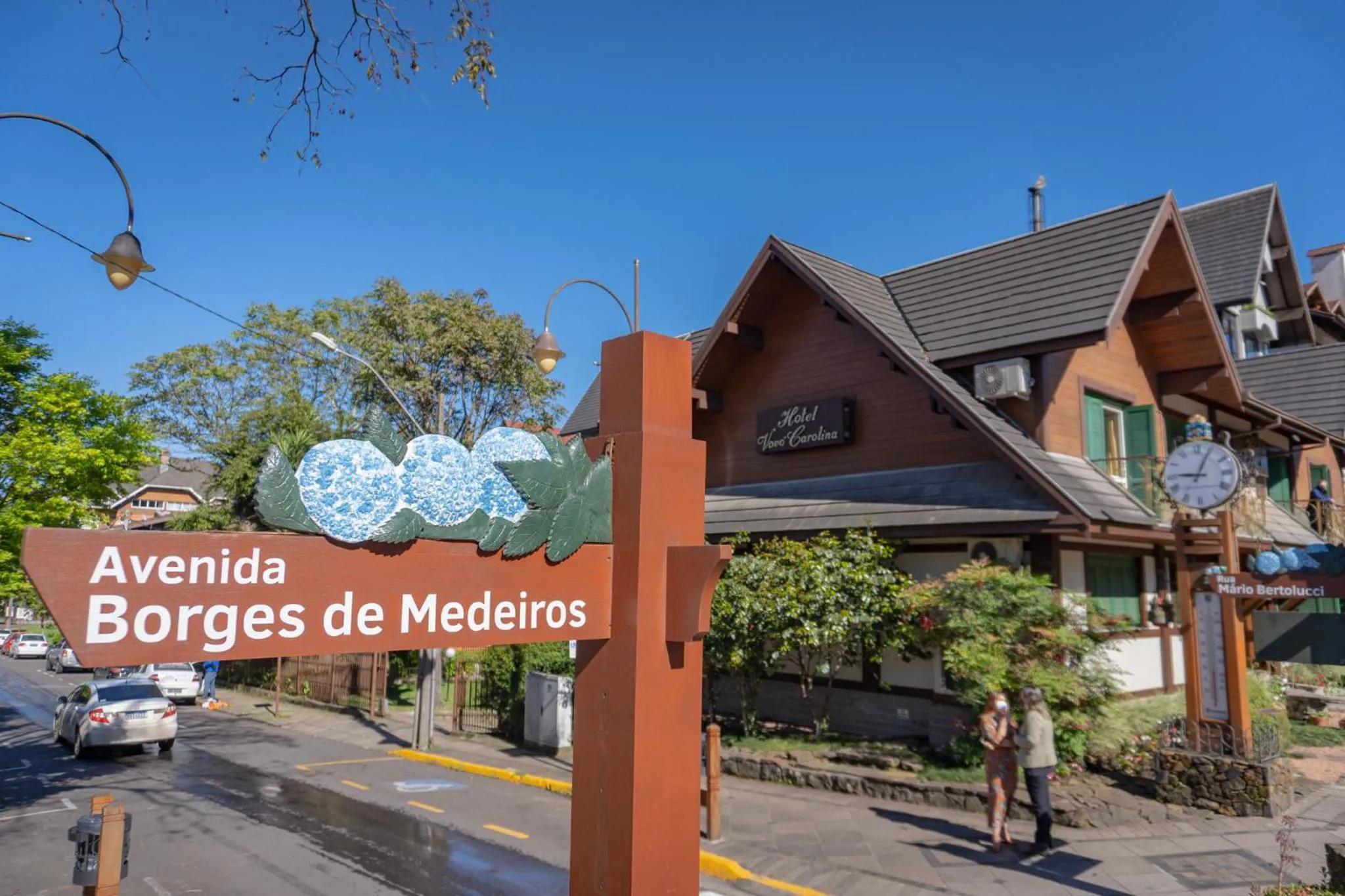 Property building in Hotel Vovó Carolina