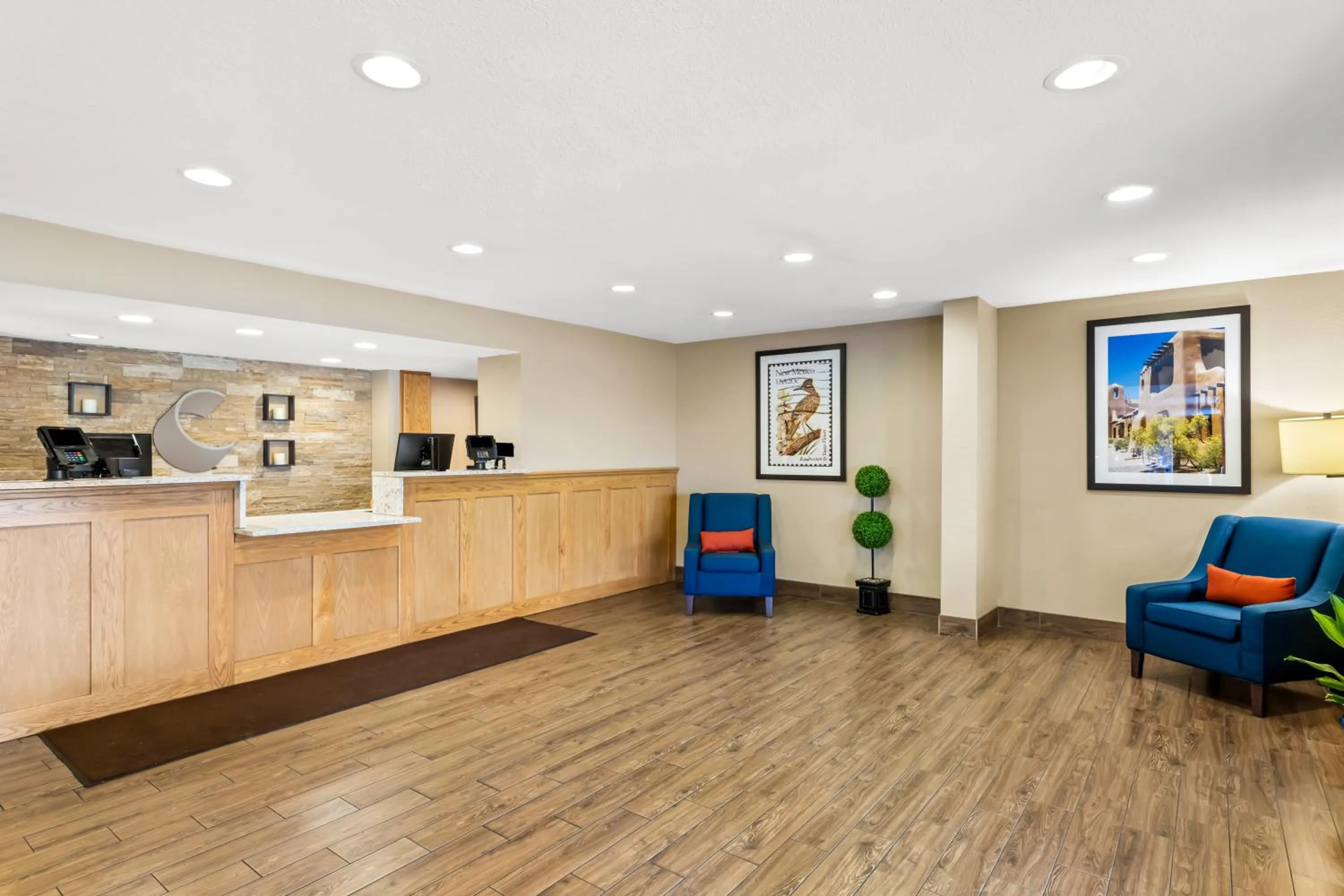 Lobby or reception in Comfort Inn & Suites Albuquerque Downtown
