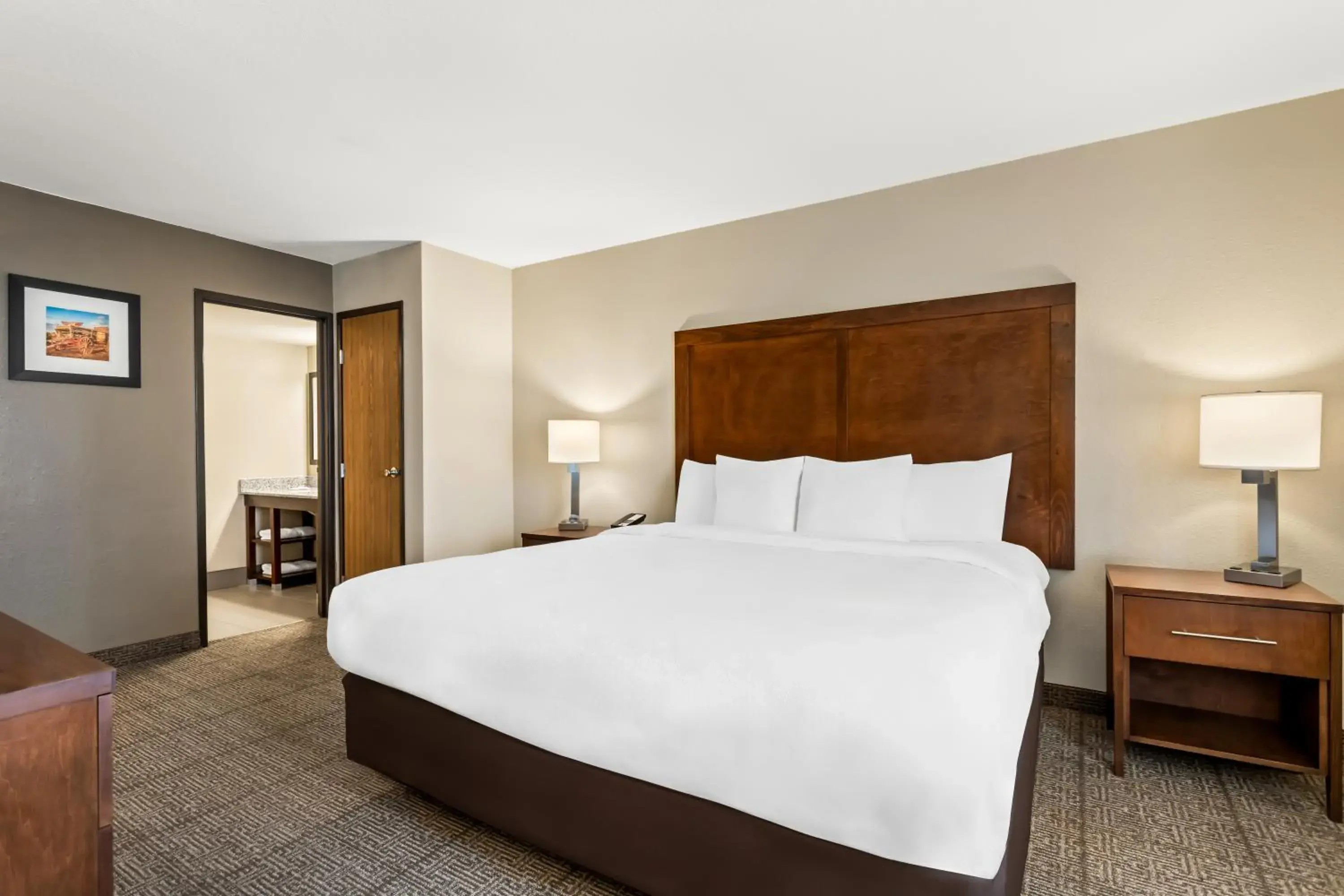 Bed in Comfort Inn & Suites Albuquerque Downtown Bed in Comfort Inn & Suites Albuquerque Downtown