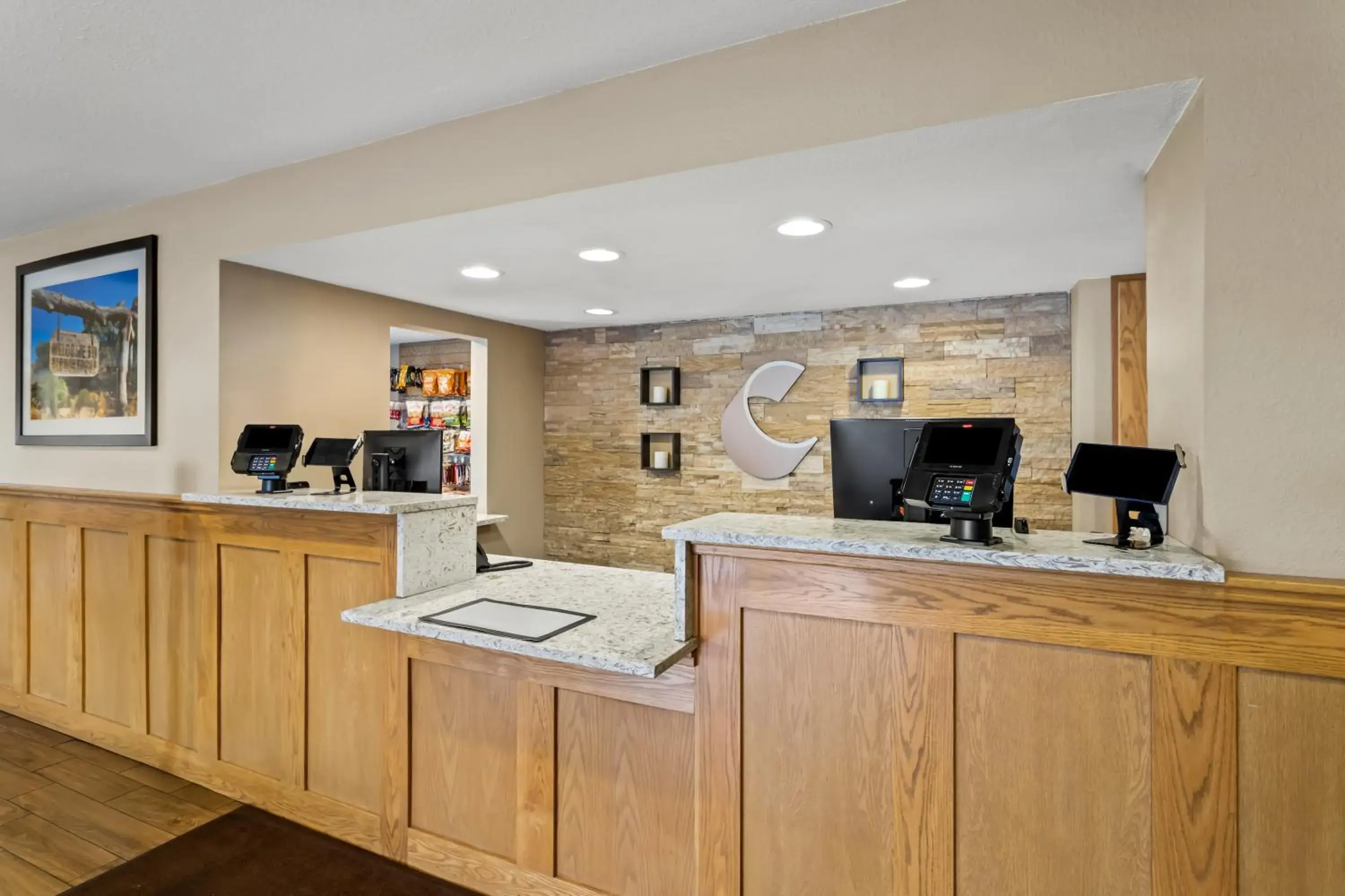 Lobby or reception in Comfort Inn & Suites Albuquerque Downtown Lobby or reception in Comfort Inn & Suites Albuquerque Downtown