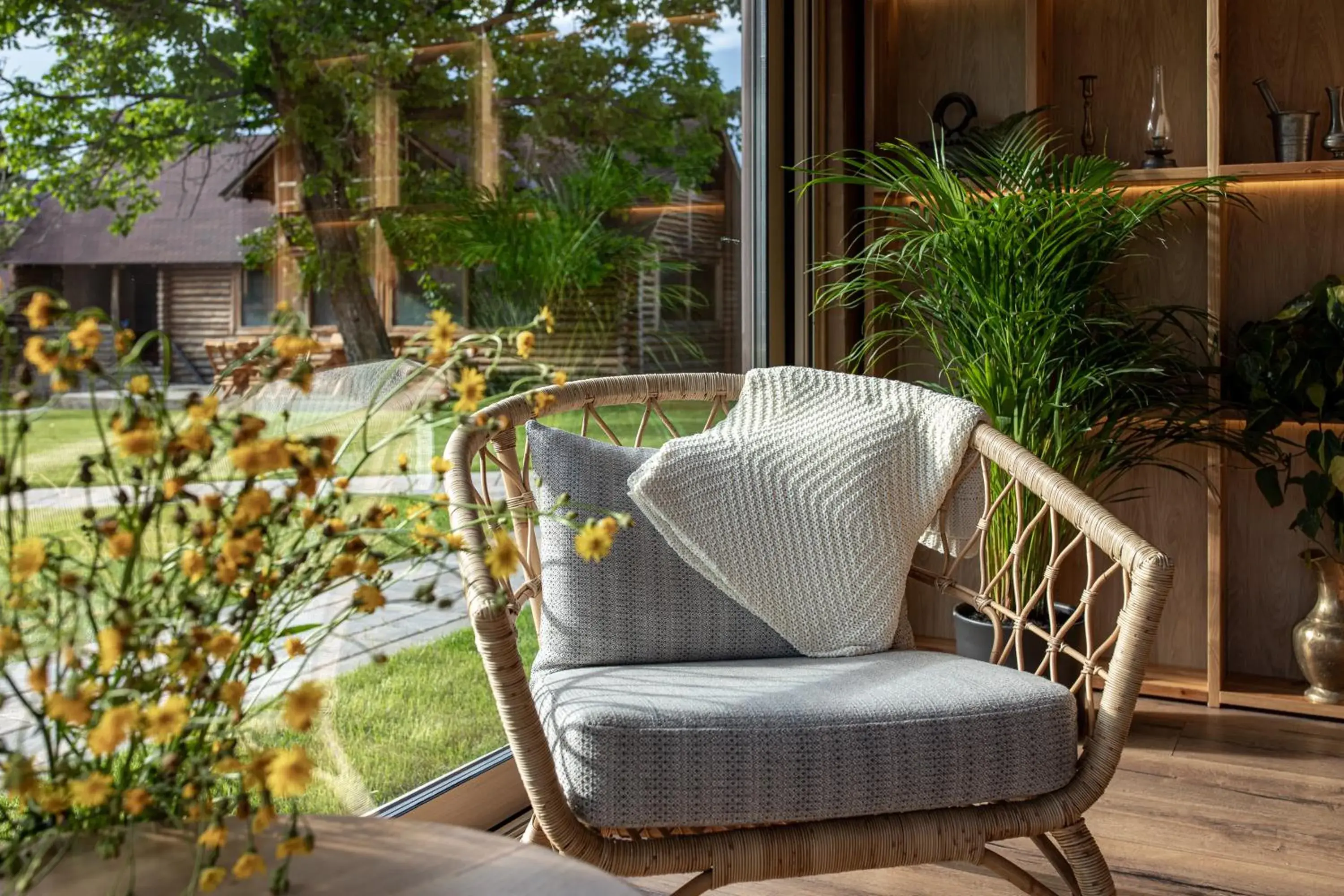 Living room in Zara Chalet Living room in Zara Chalet