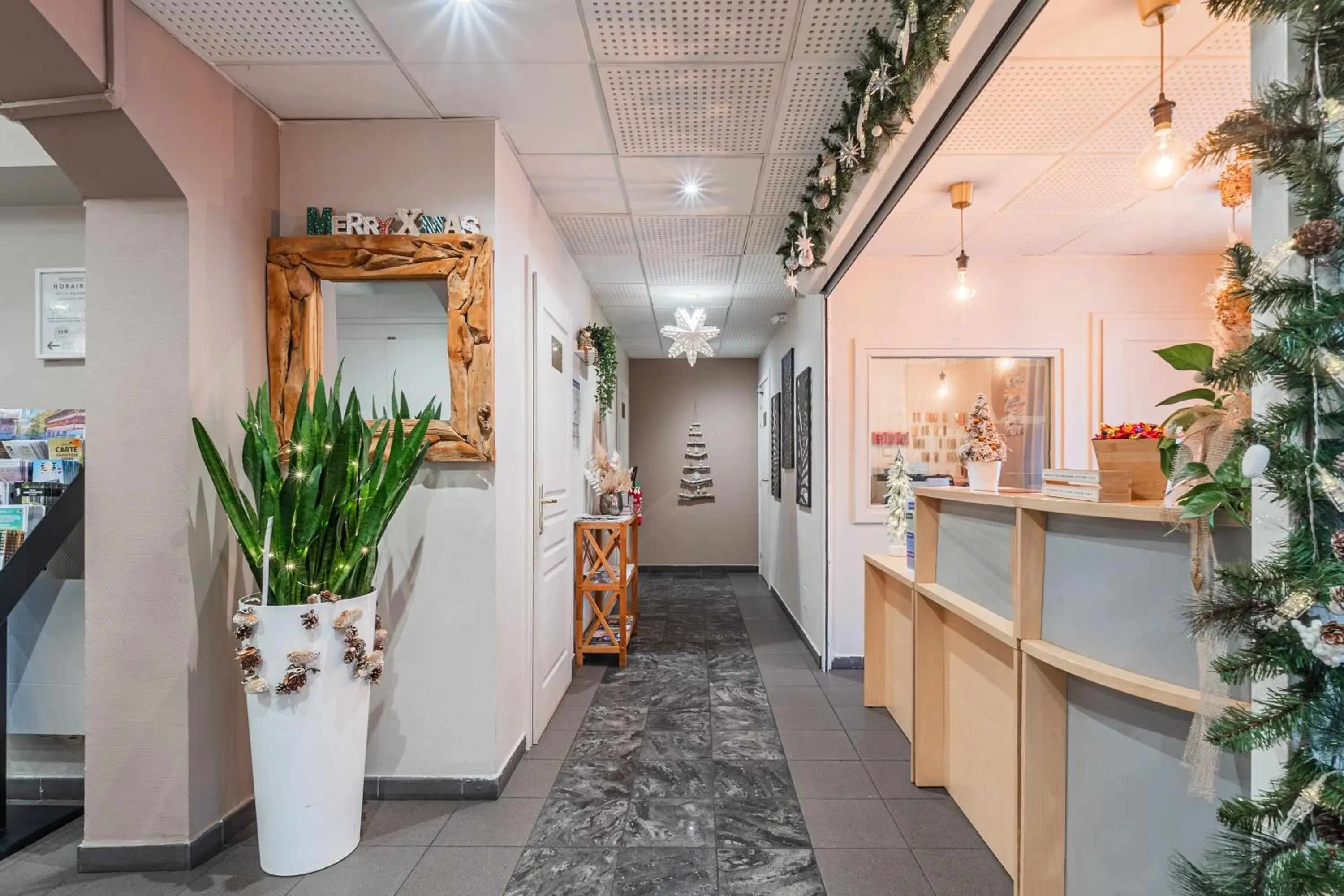 Lobby or reception in Residhotel Mulhouse Centre Lobby or reception in Residhotel Mulhouse Centre