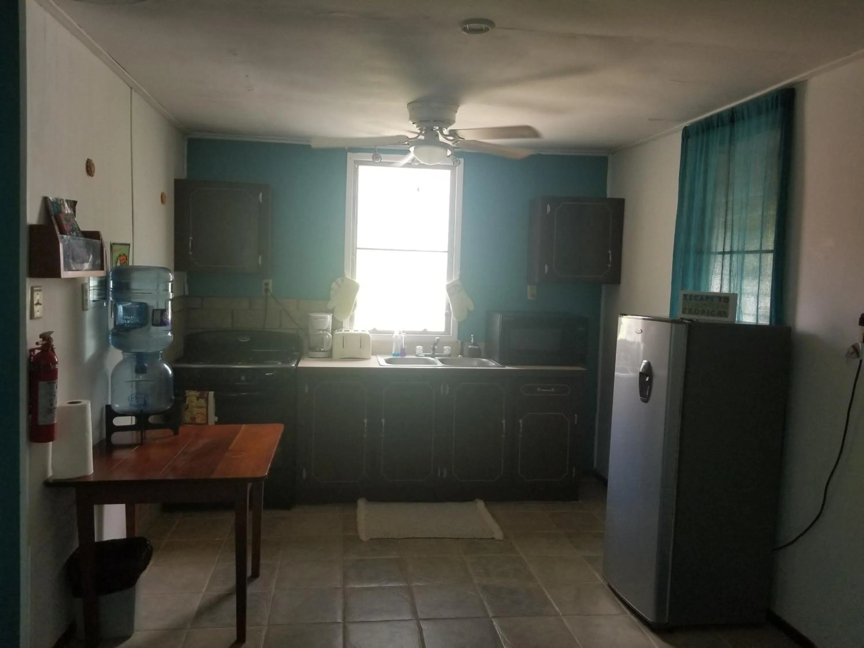 Kitchen or kitchenette in River Bend Resort Bze