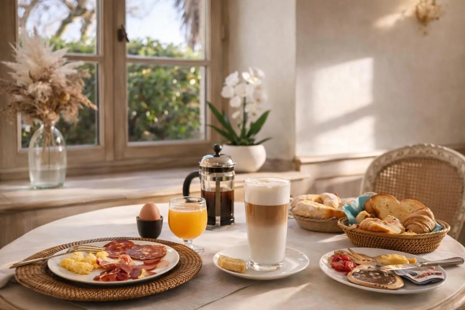 Breakfast in Hotel Villa Catarie