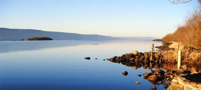Natural landscape in Platinum Lakeside Lodge at Mullans Bay