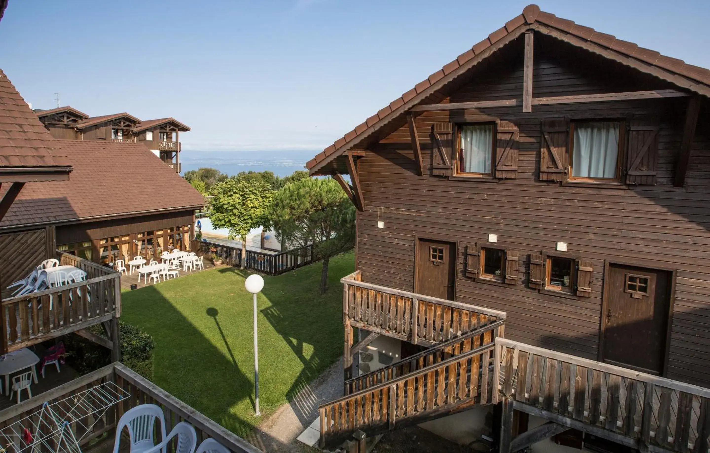 View (from property/room) in Résidence Odalys Les Chalets d'Evian View (from property/room) in Résidence Odalys Les Chalets d'Evian