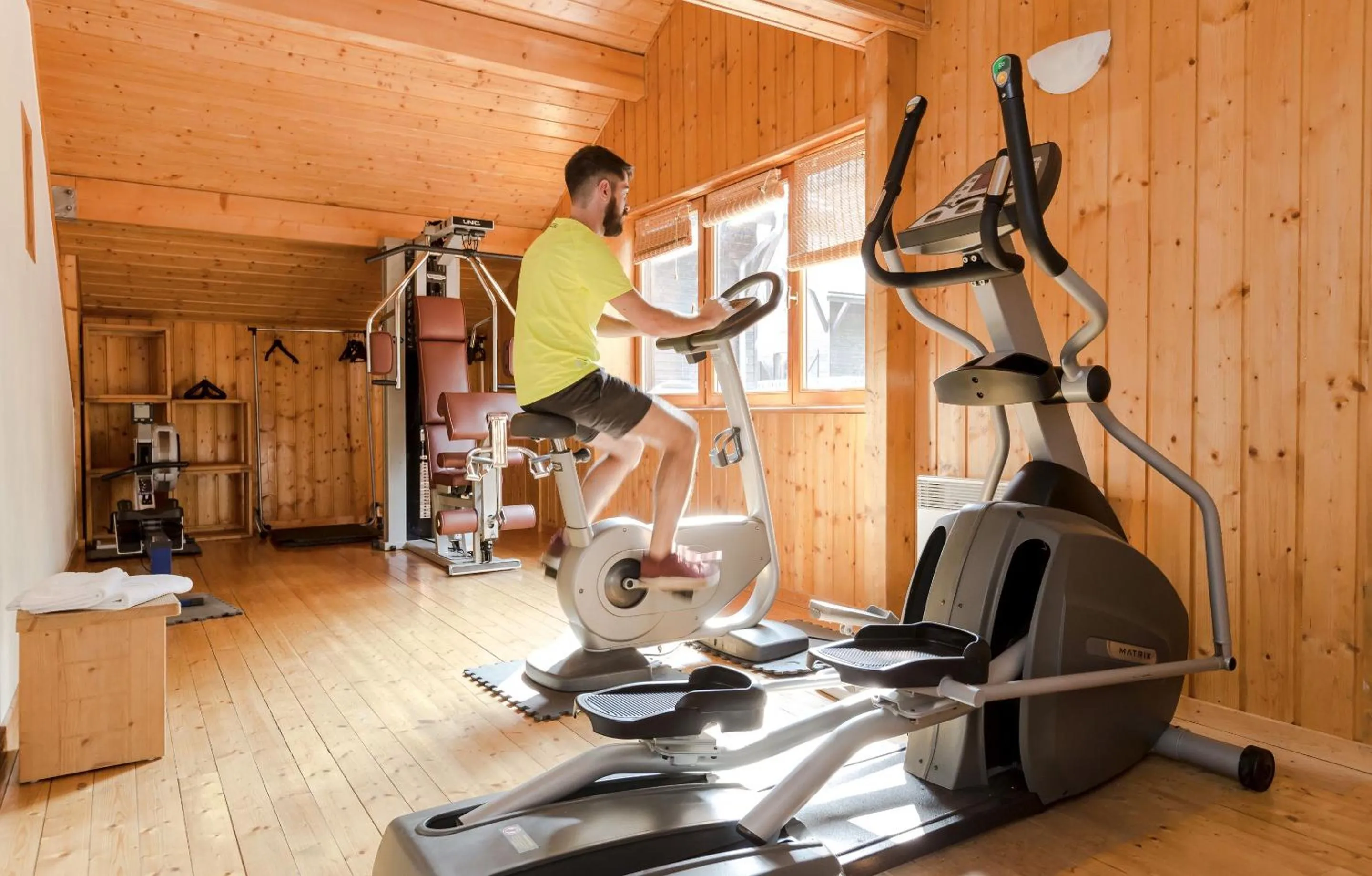Fitness centre/facilities in Résidence Odalys Les Chalets d'Evian