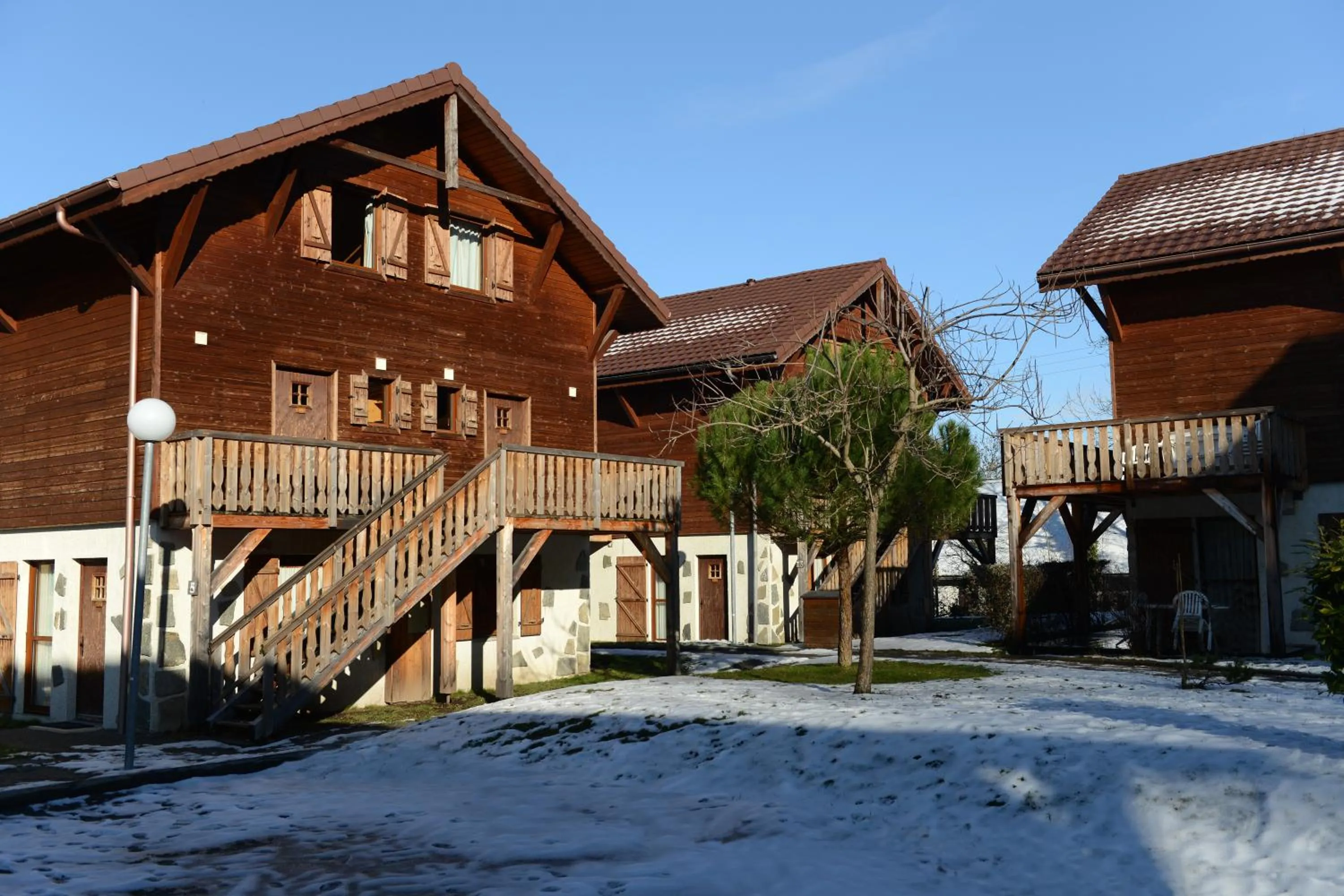 Property building in Résidence Odalys Les Chalets d'Evian