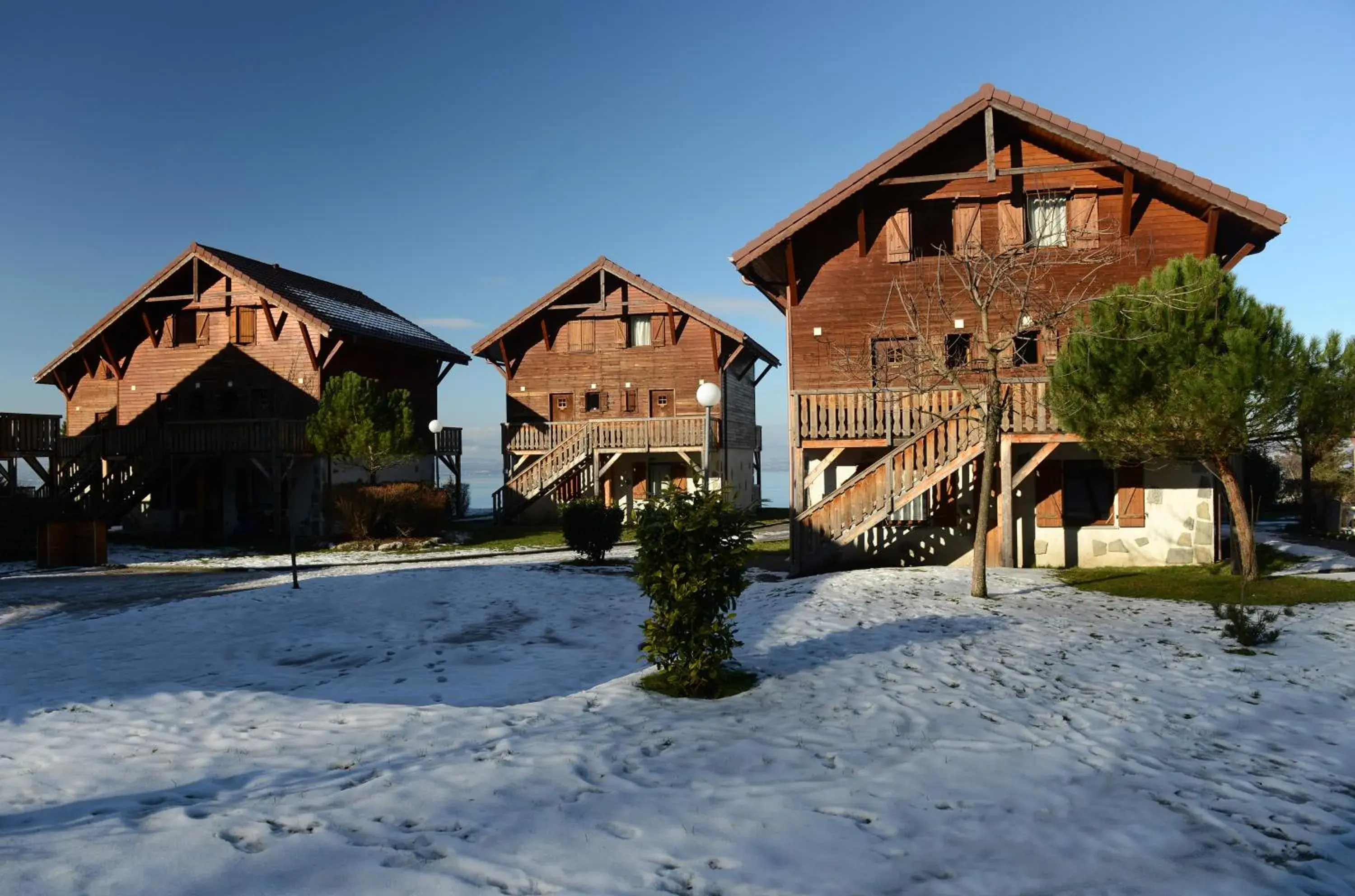 Property building in Résidence Odalys Les Chalets d'Evian Property building in Résidence Odalys Les Chalets d'Evian