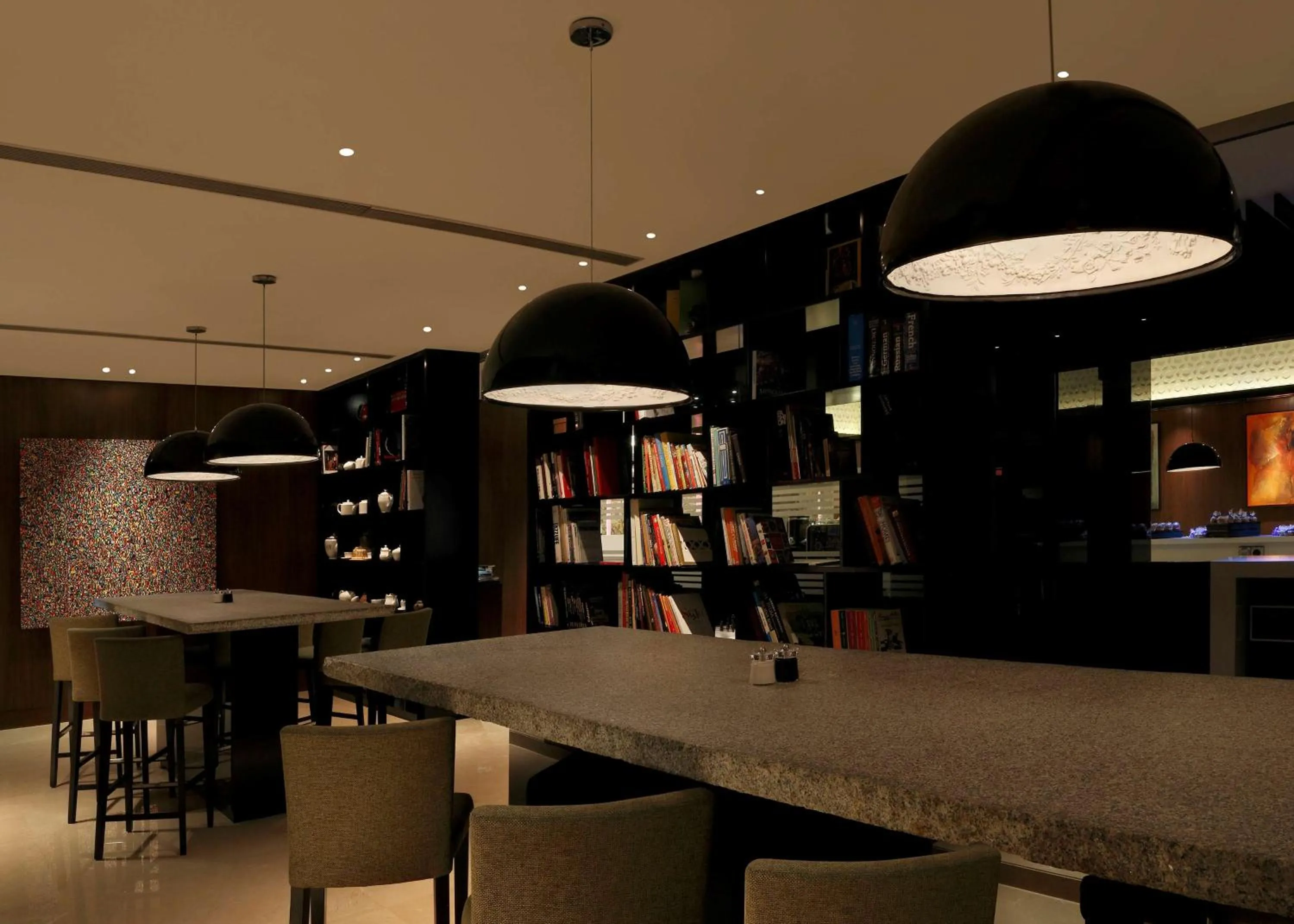 Restaurant/places to eat in Hilton Bangalore Embassy GolfLinks