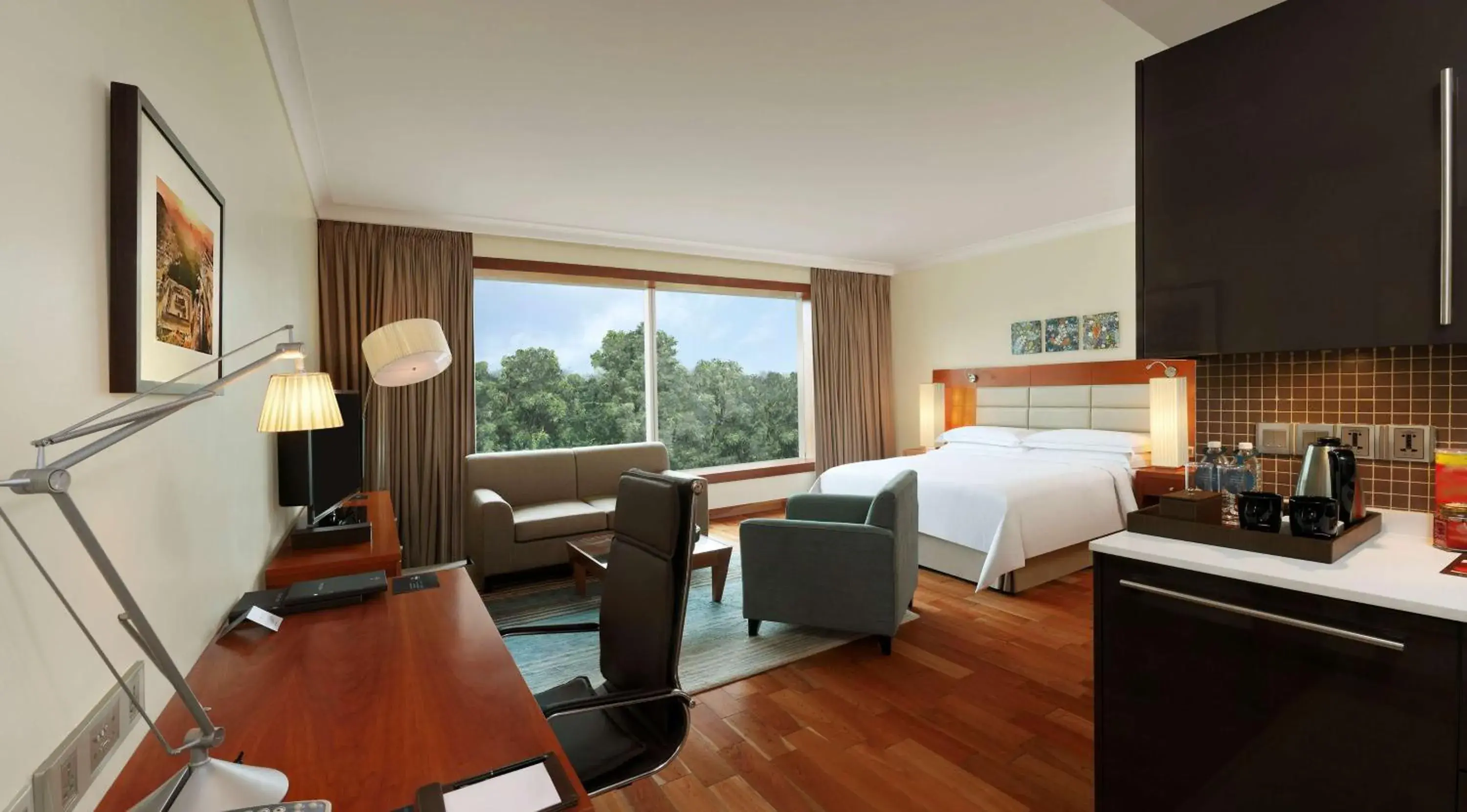 King Room - single occupancy in Hilton Bangalore Embassy GolfLinks King Room - single occupancy in Hilton Bangalore Embassy GolfLinks