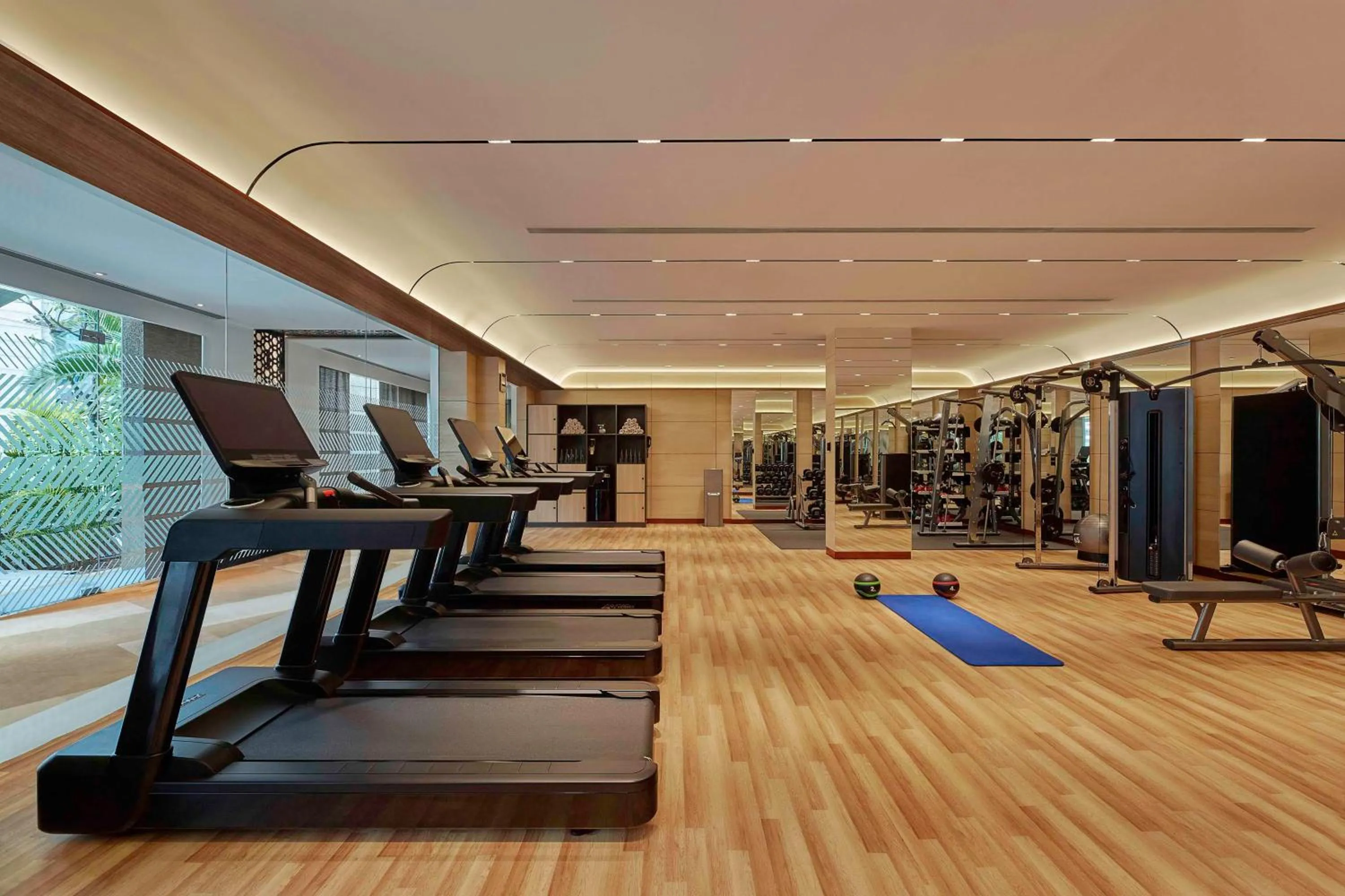 Fitness centre/facilities in Hilton Bangalore Embassy GolfLinks