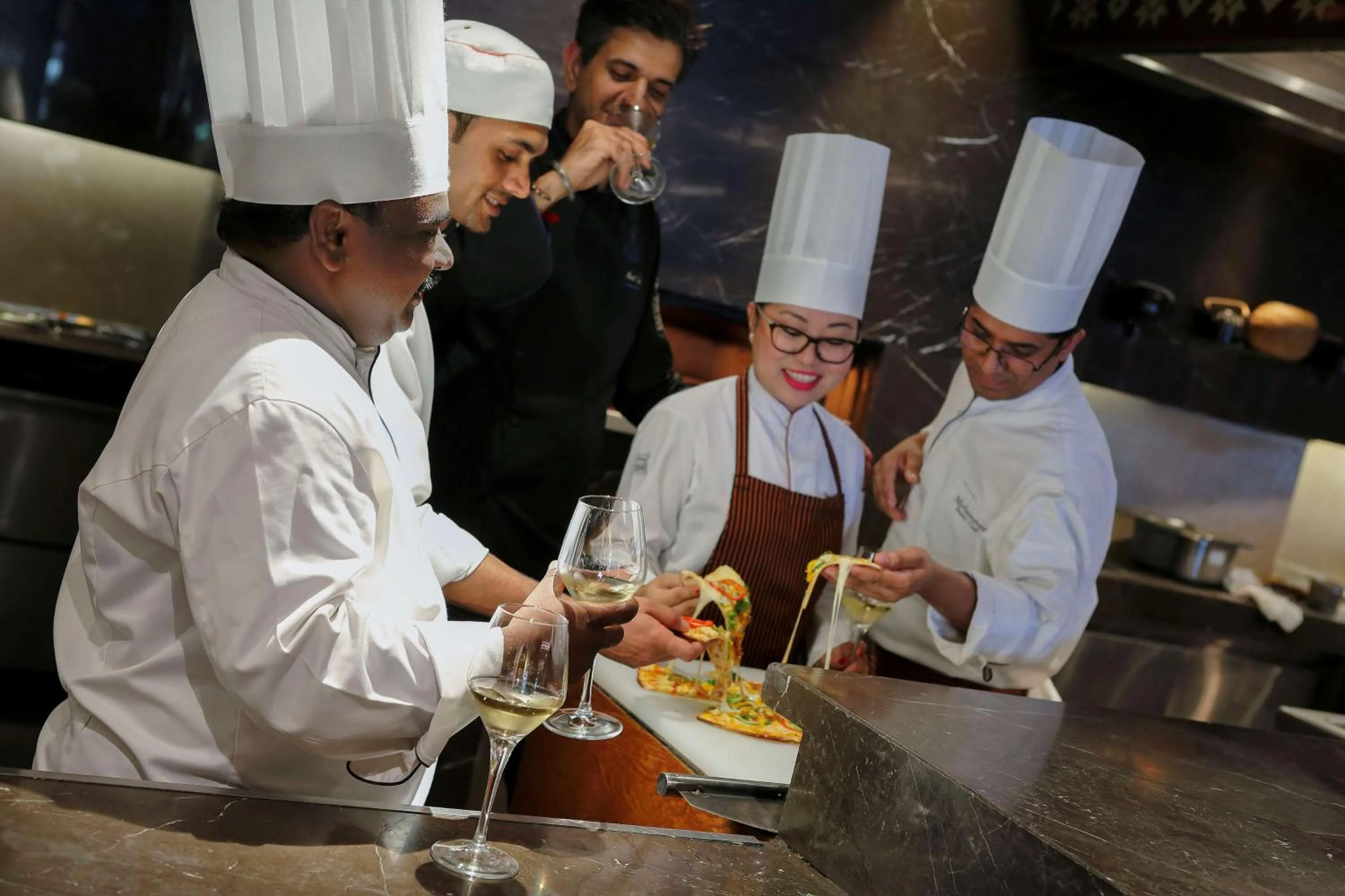 Restaurant/places to eat in Hilton Bangalore Embassy GolfLinks