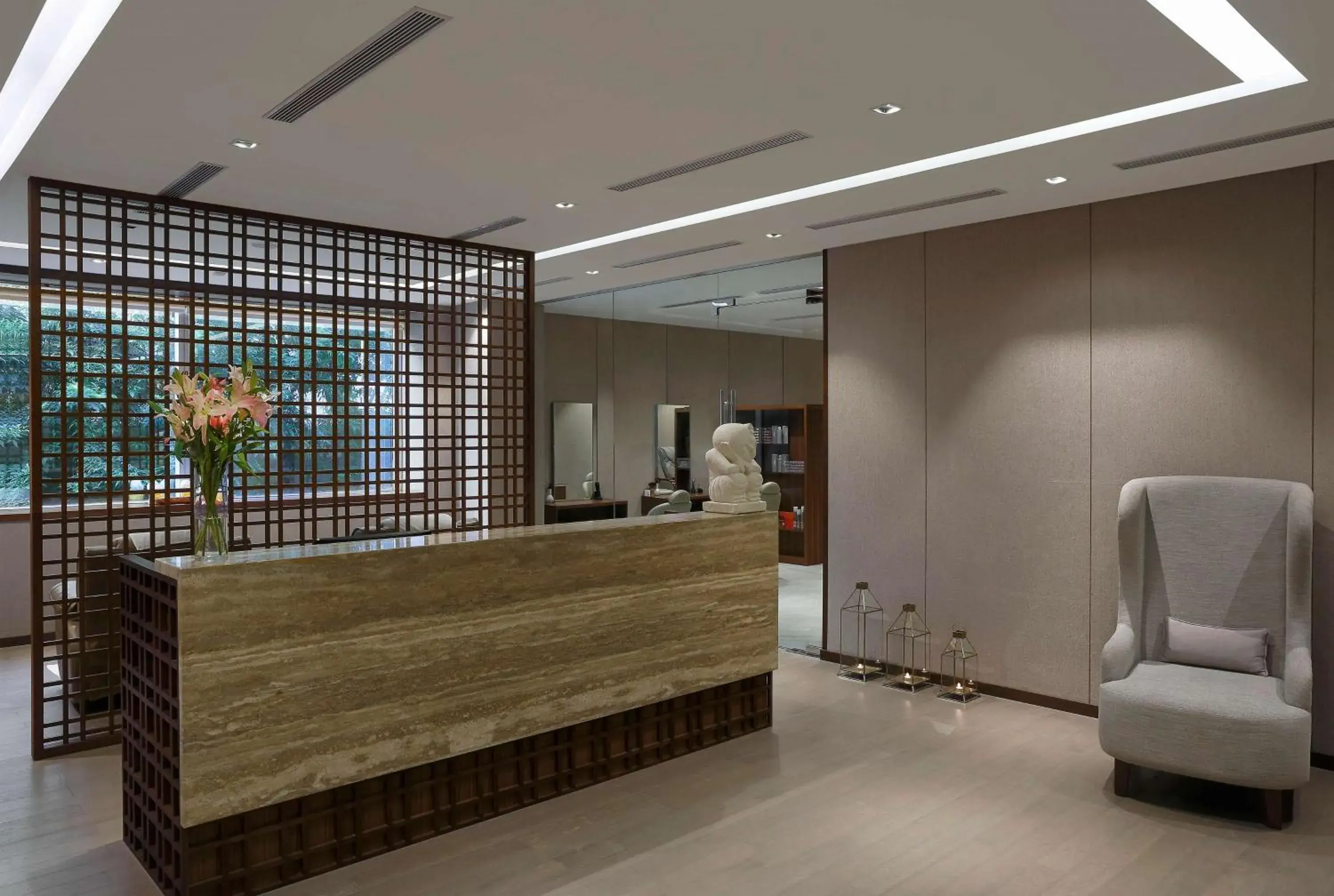 Spa and wellness centre/facilities in Hilton Bangalore Embassy GolfLinks Spa and wellness centre/facilities in Hilton Bangalore Embassy GolfLinks