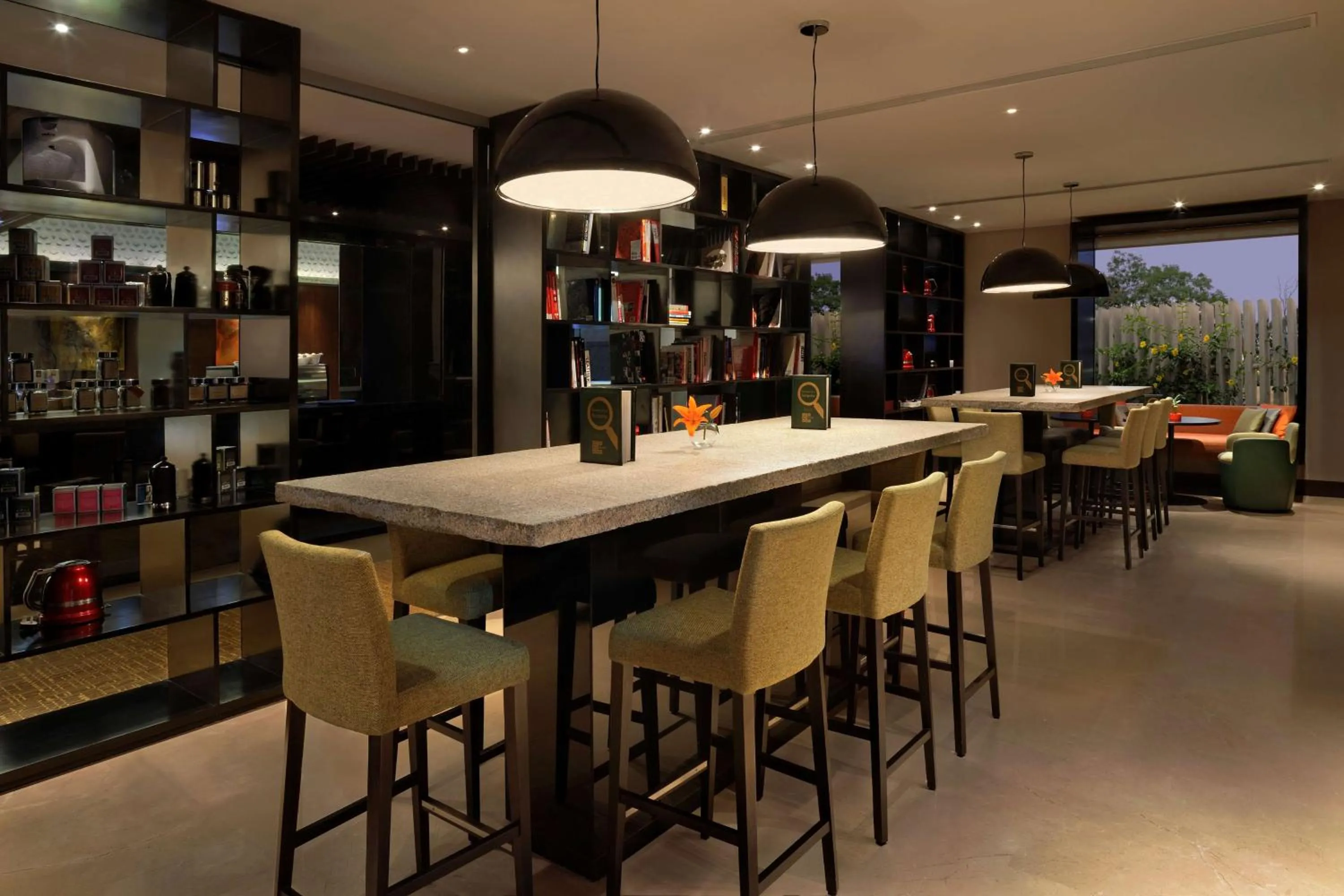 Restaurant/places to eat in Hilton Bangalore Embassy GolfLinks