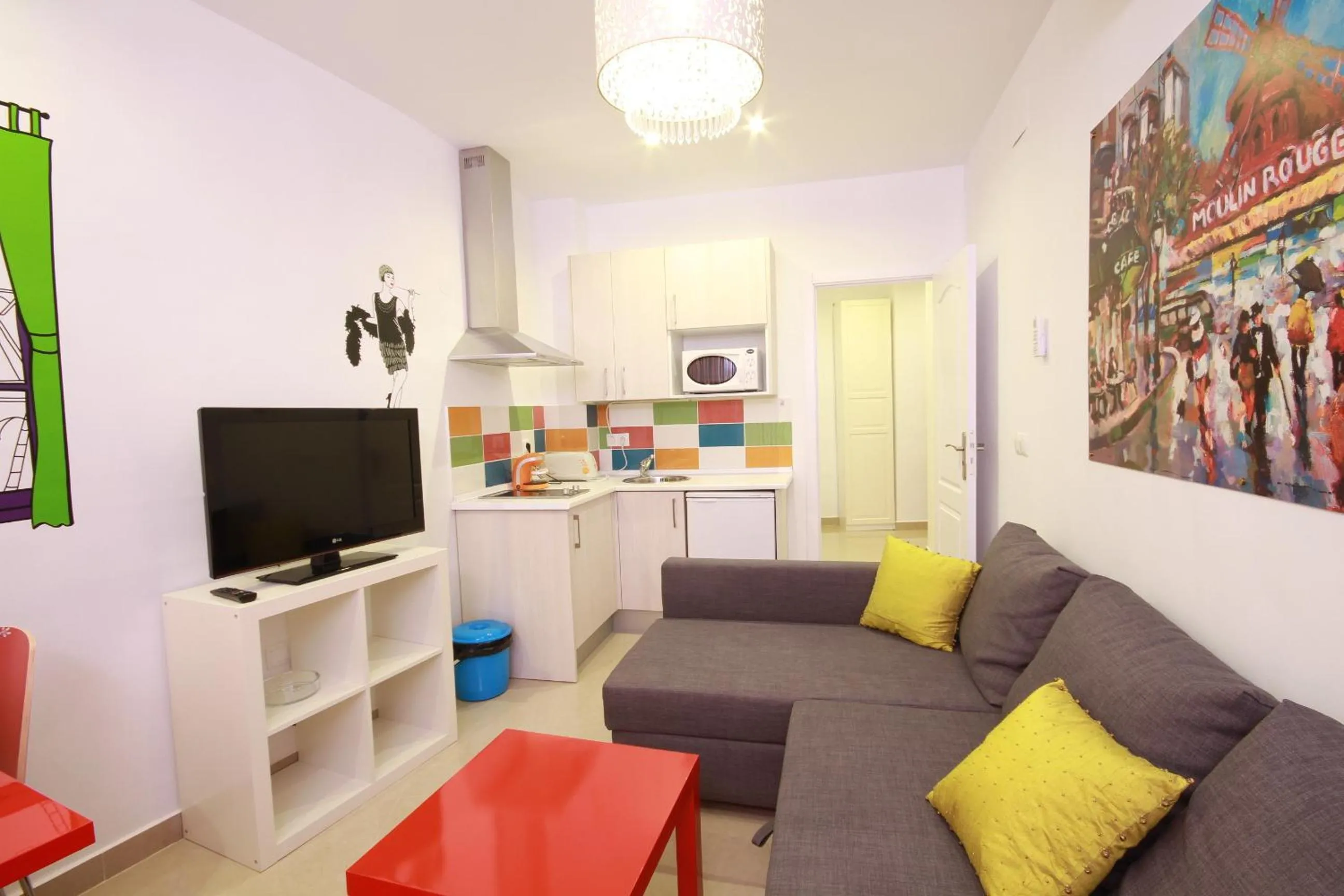 Living room in Apartamentos El Templo Suites